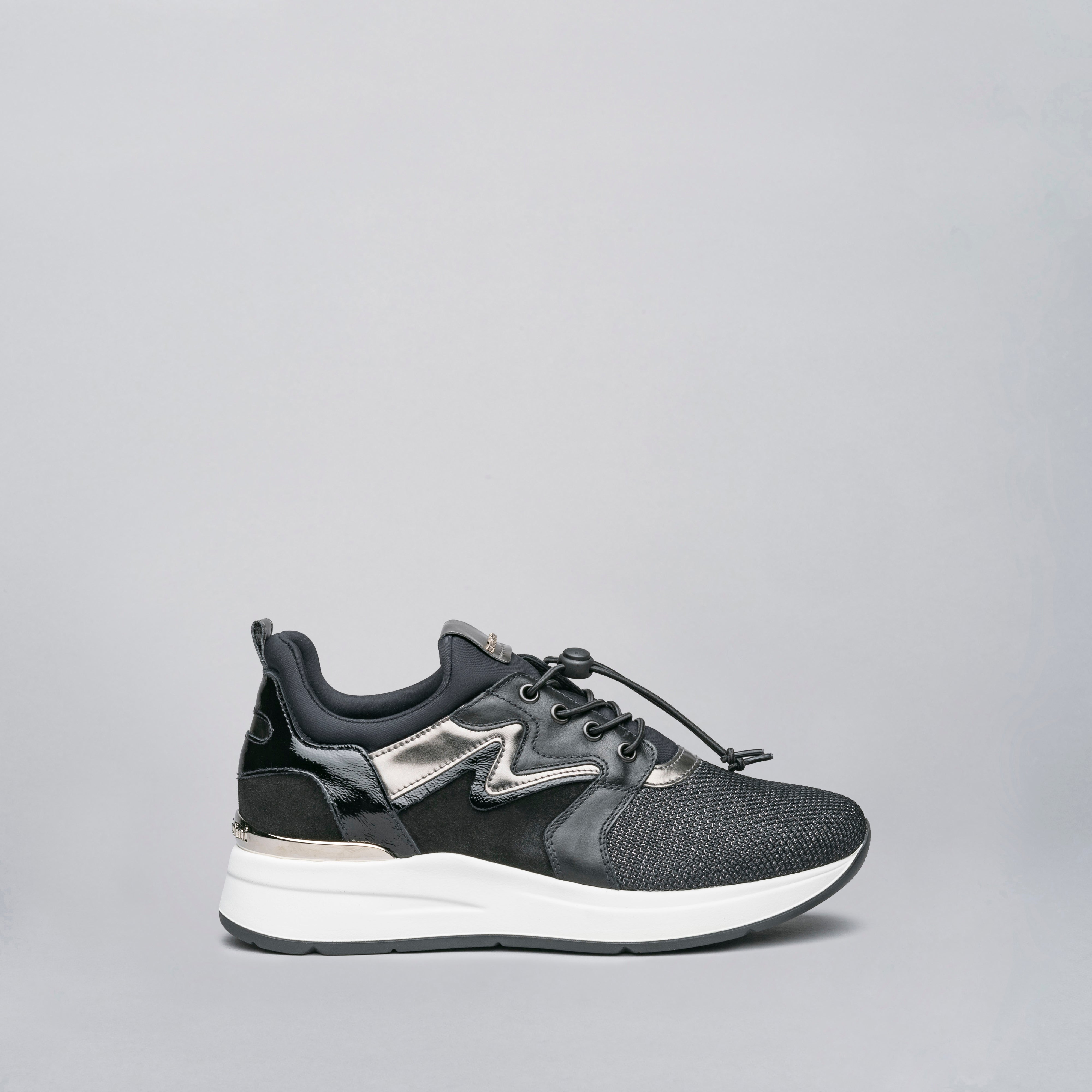 Sneakers Donna in Pelle e Tela