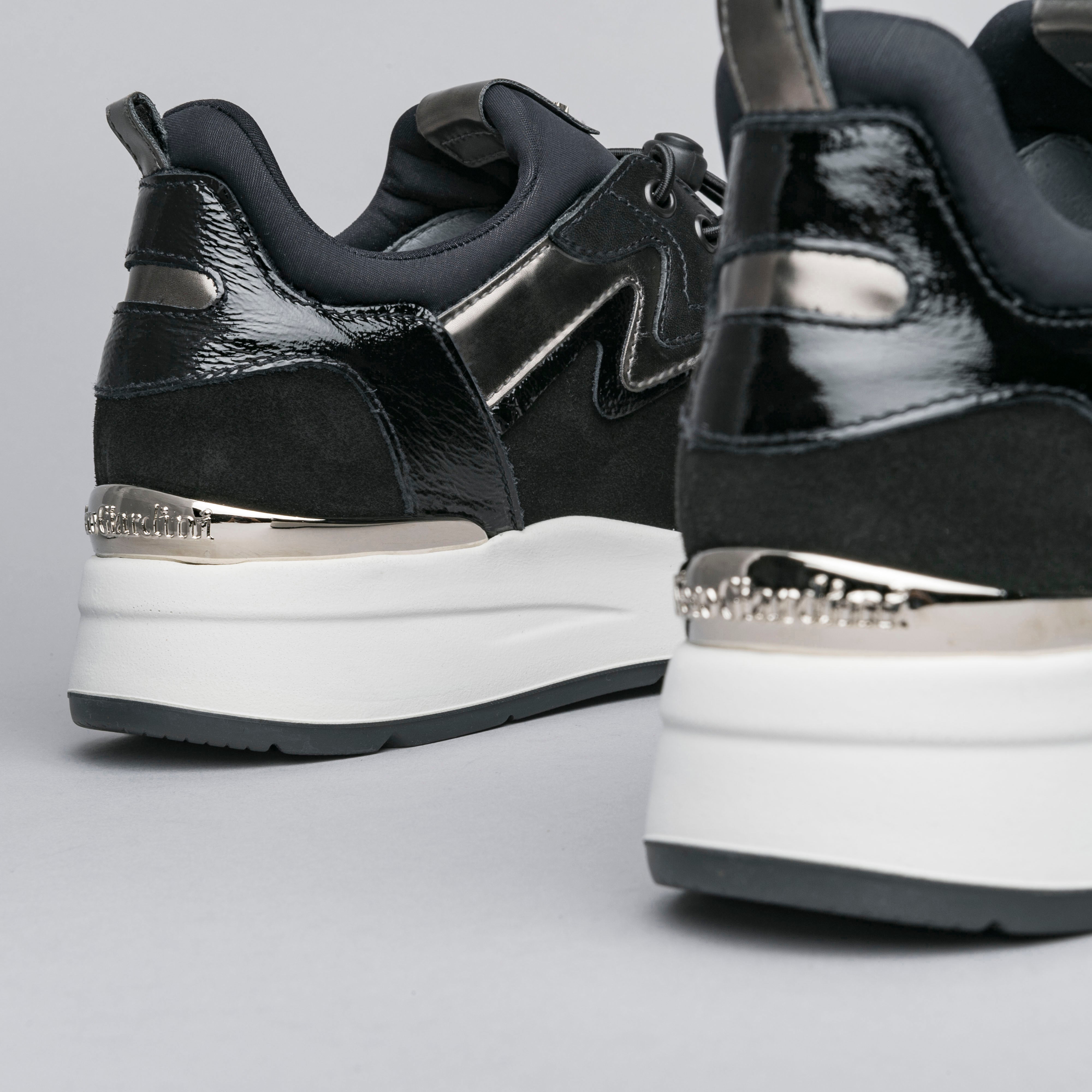 Sneakers Donna in Pelle e Tela