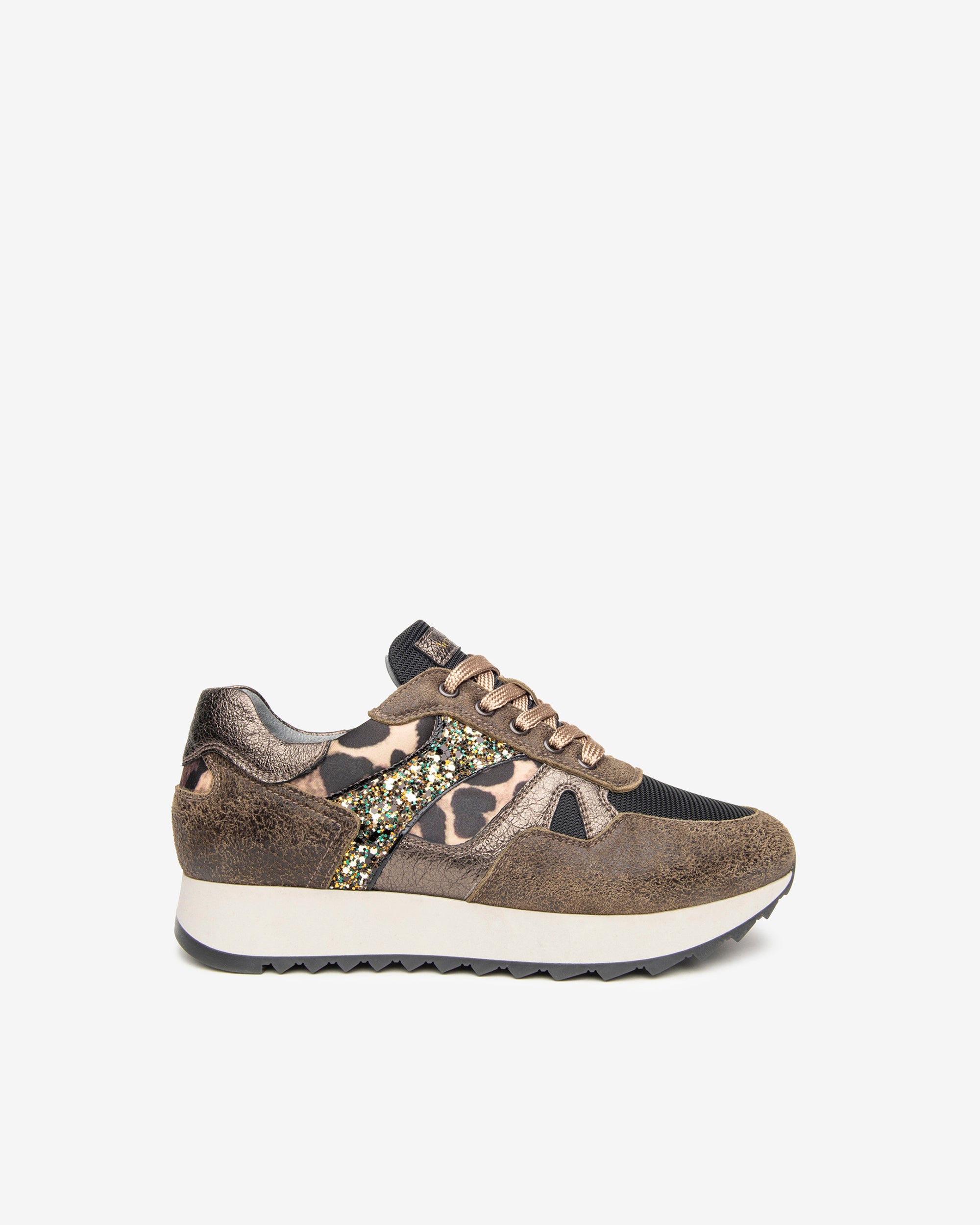 Women’s Suede and Patent Leather Sneakers