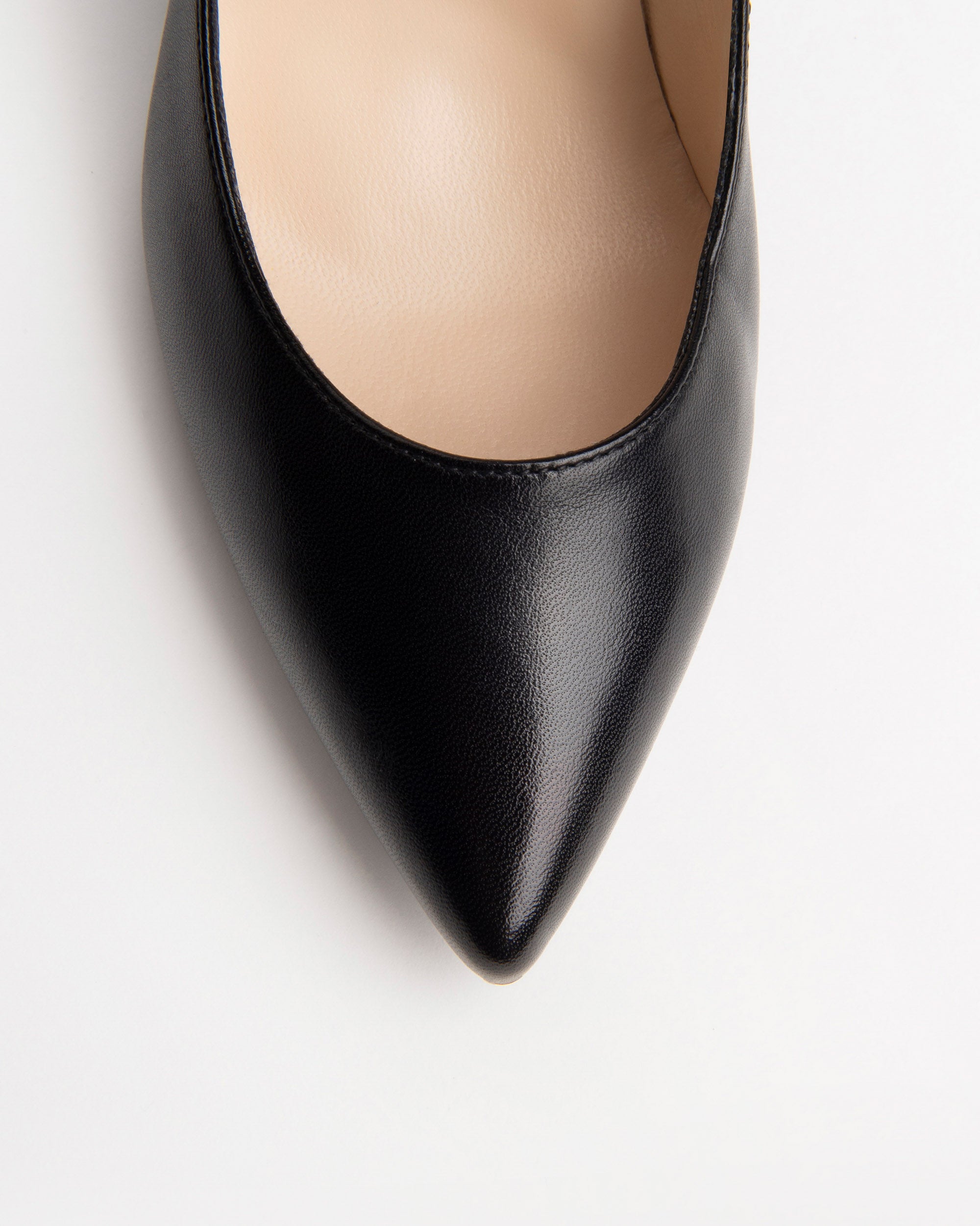 Женские кожаные туфли-лодочки