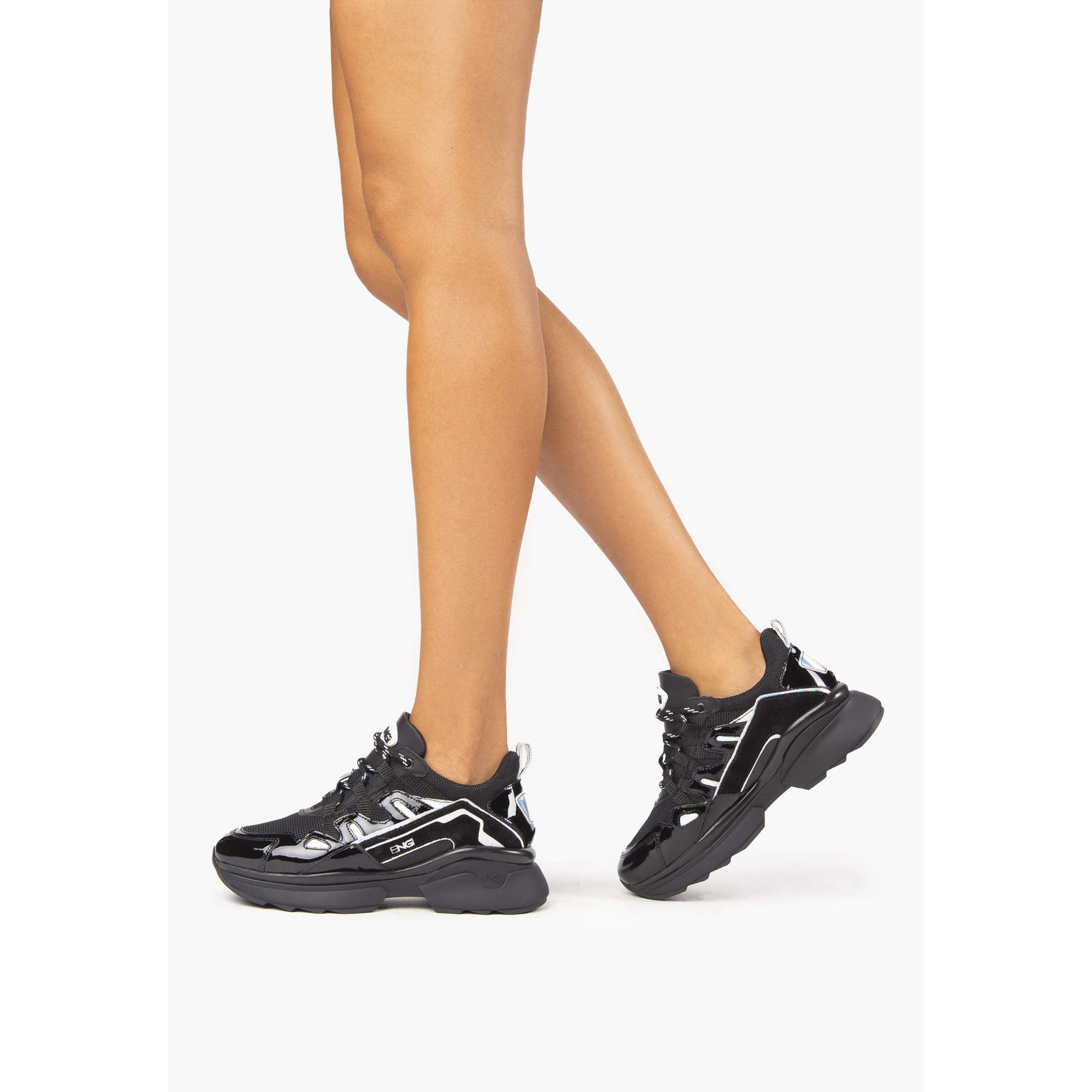 Sneakers Donna in Pelle e Camoscio