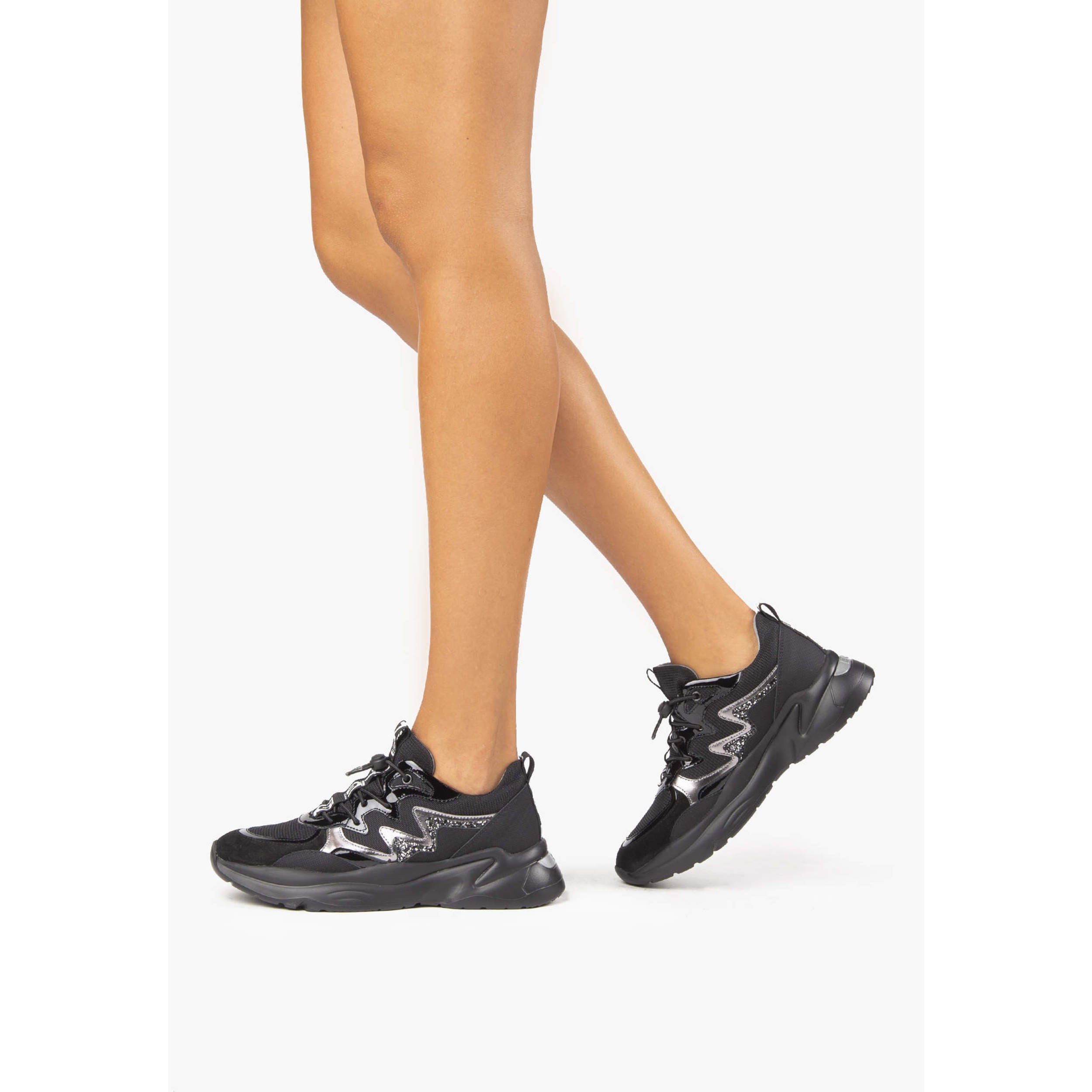 Sneakers Donna in Pelle e Camoscio