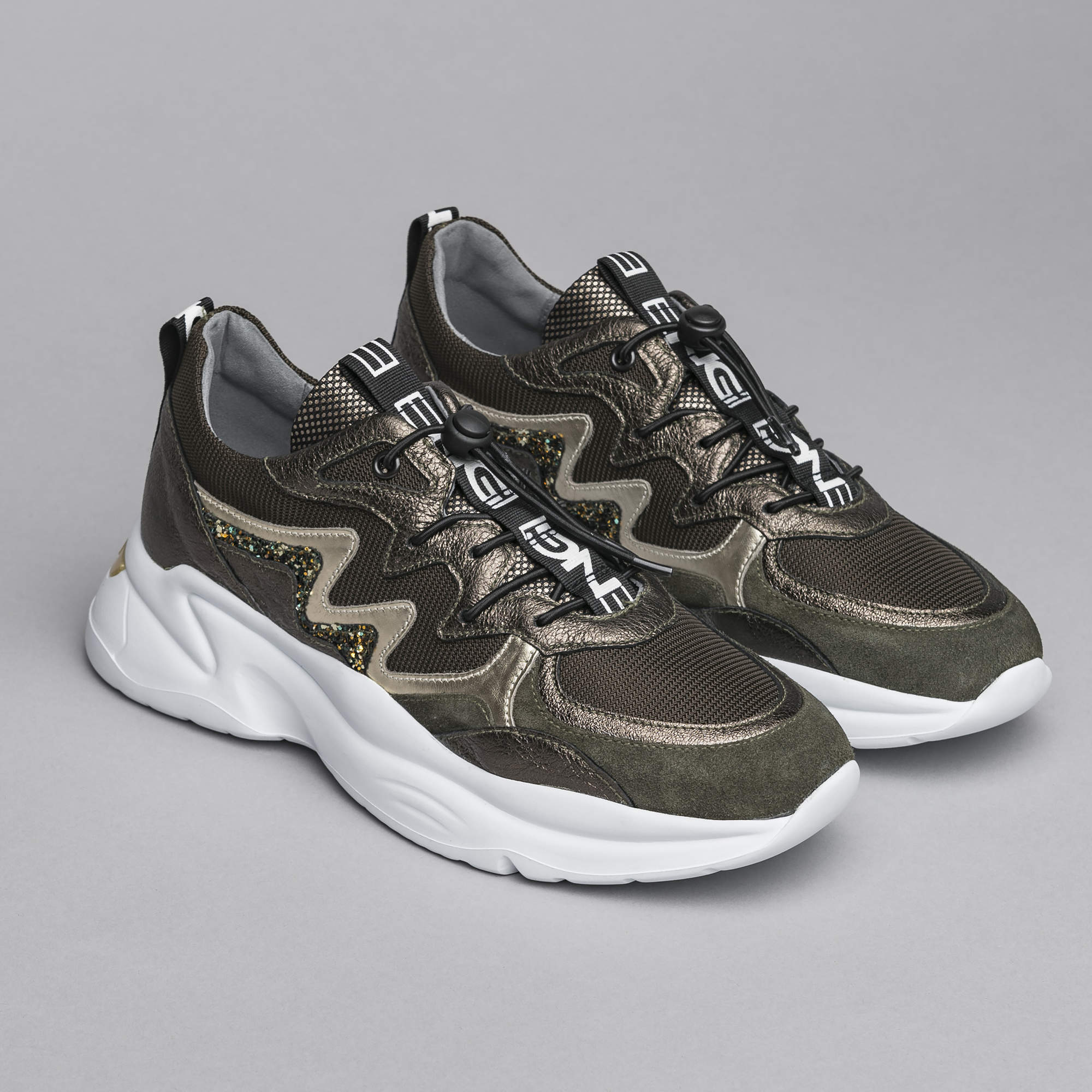 Sneakers Donna in Pelle e Camoscio