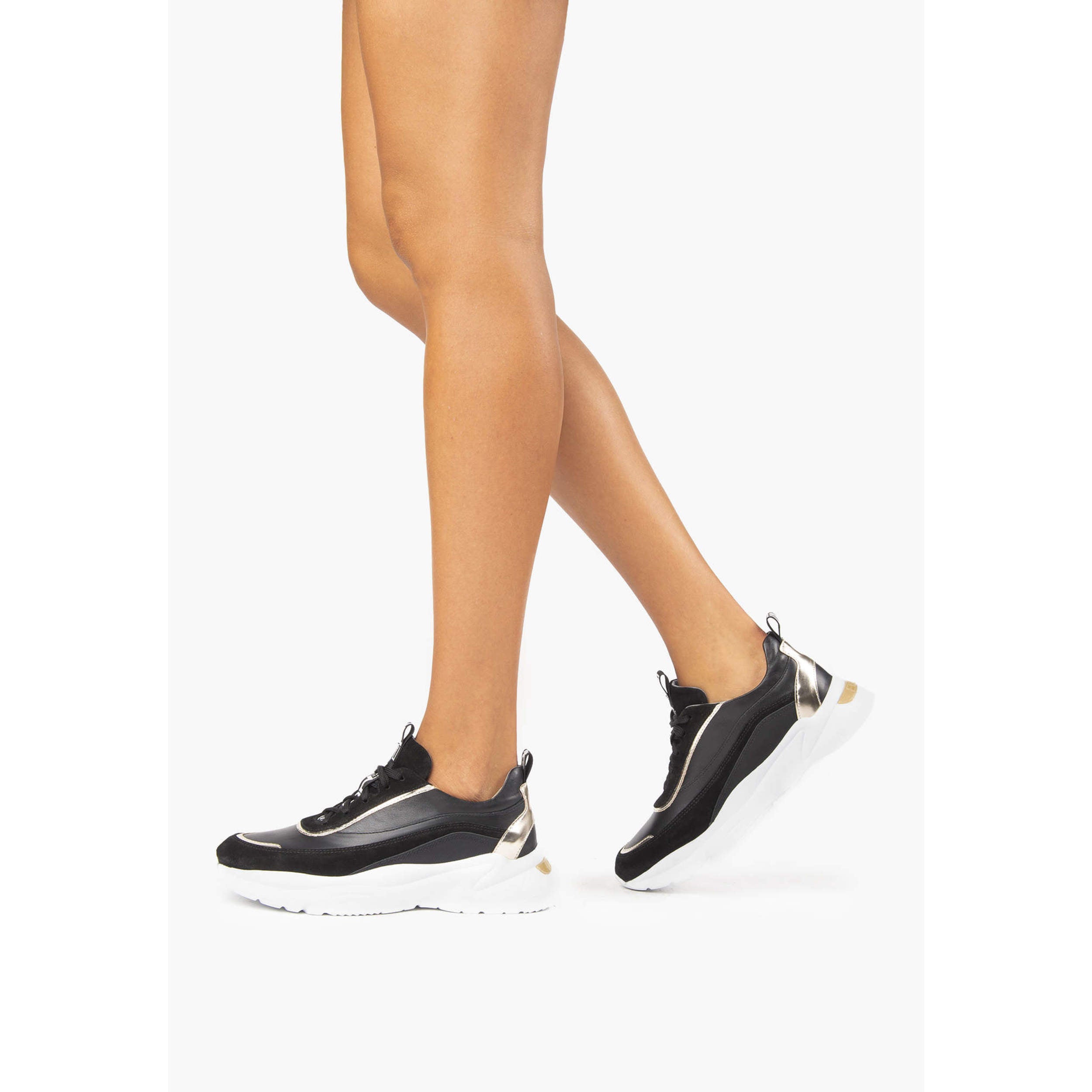 Sneakers Donna in Pelle e Camoscio