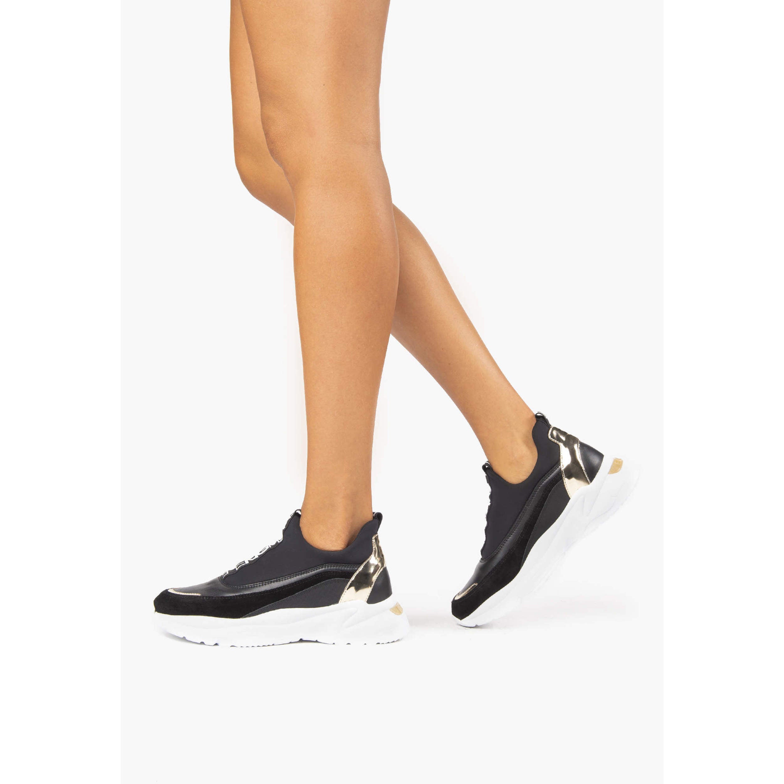 Sneakers Donna in Pelle e Camoscio