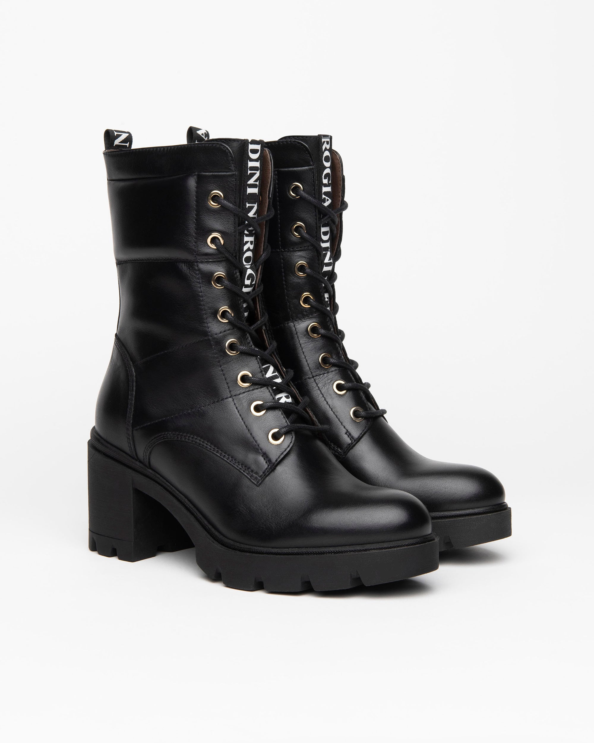 Women’s Leather Combat Boots