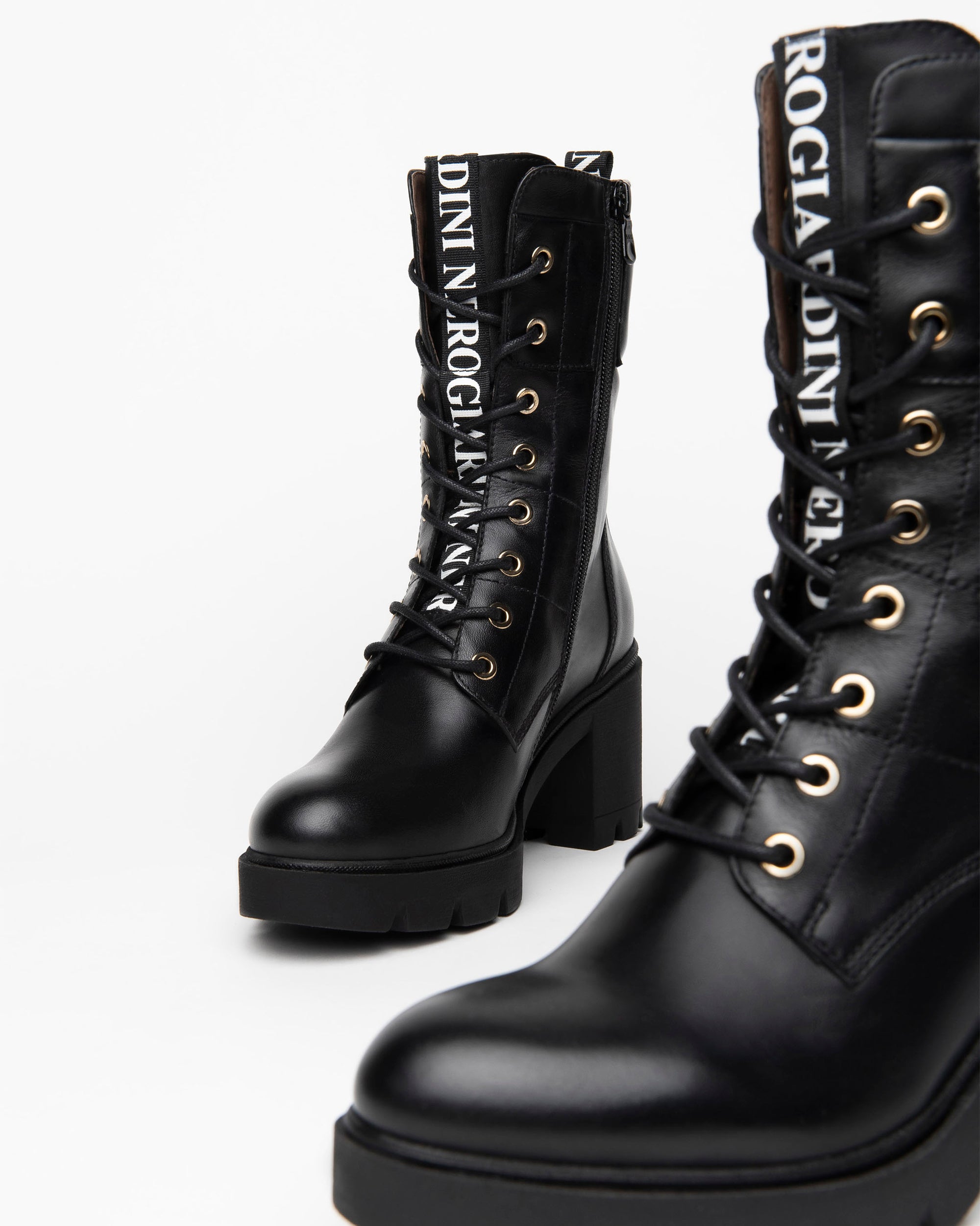 Women’s Leather Combat Boots