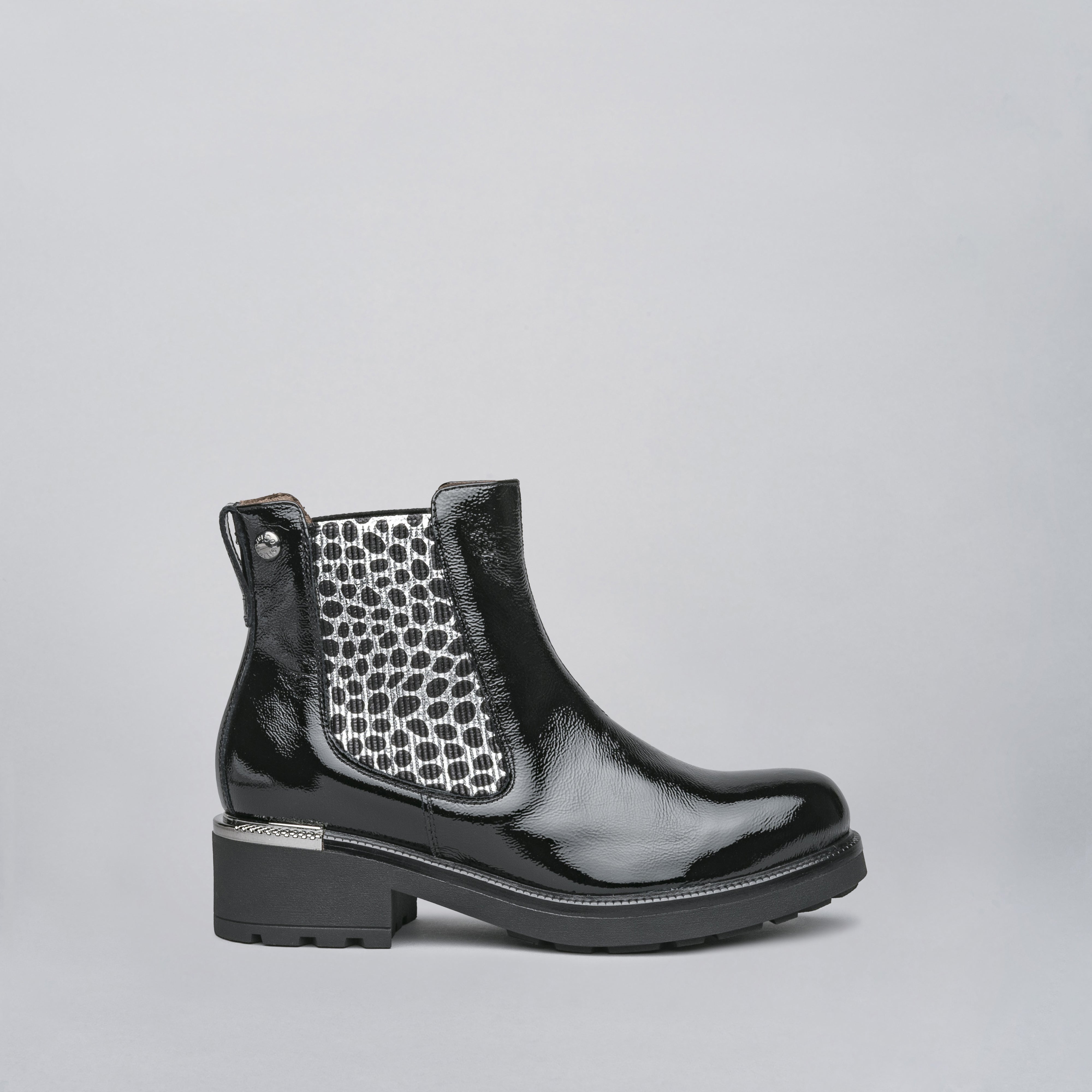 Stivaletti Chelsea Donna in Vernice
