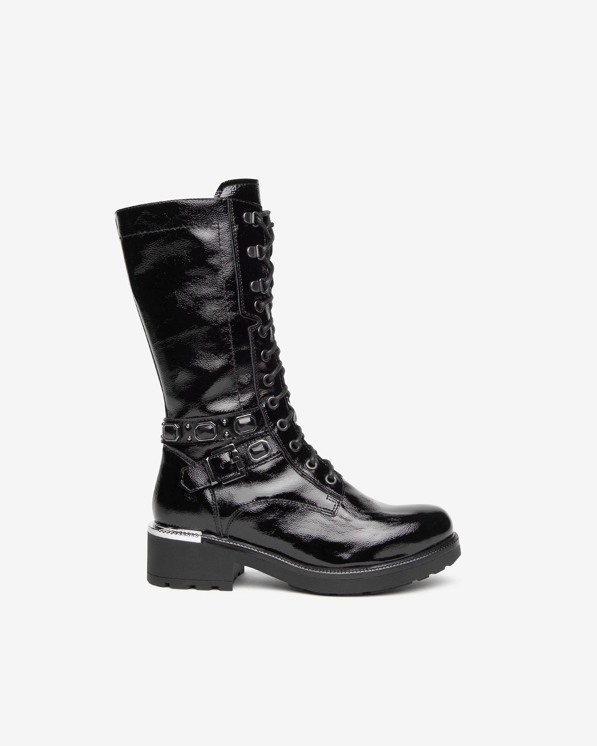 Women’s Patent Leather Boots