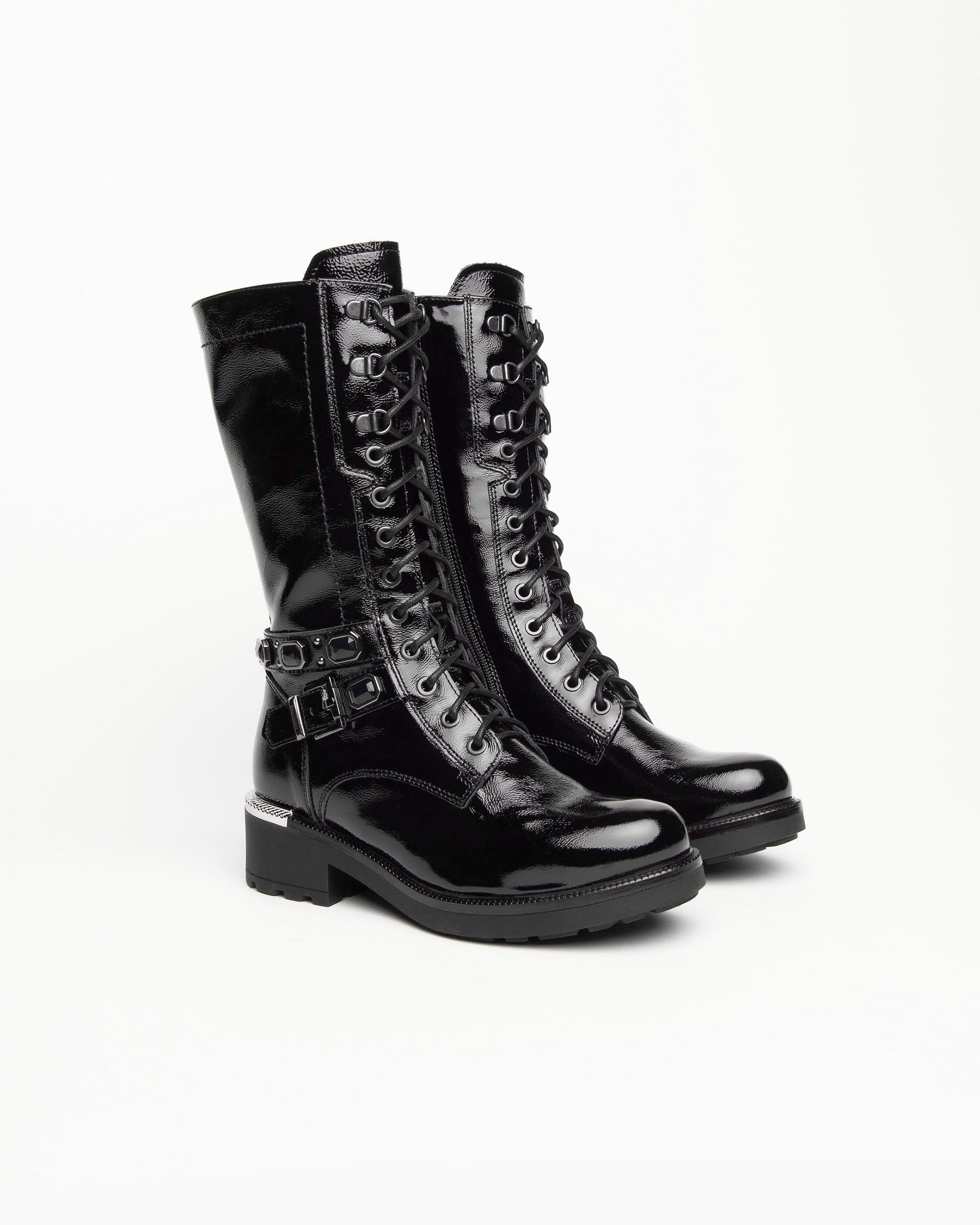 Women’s Patent Leather Boots