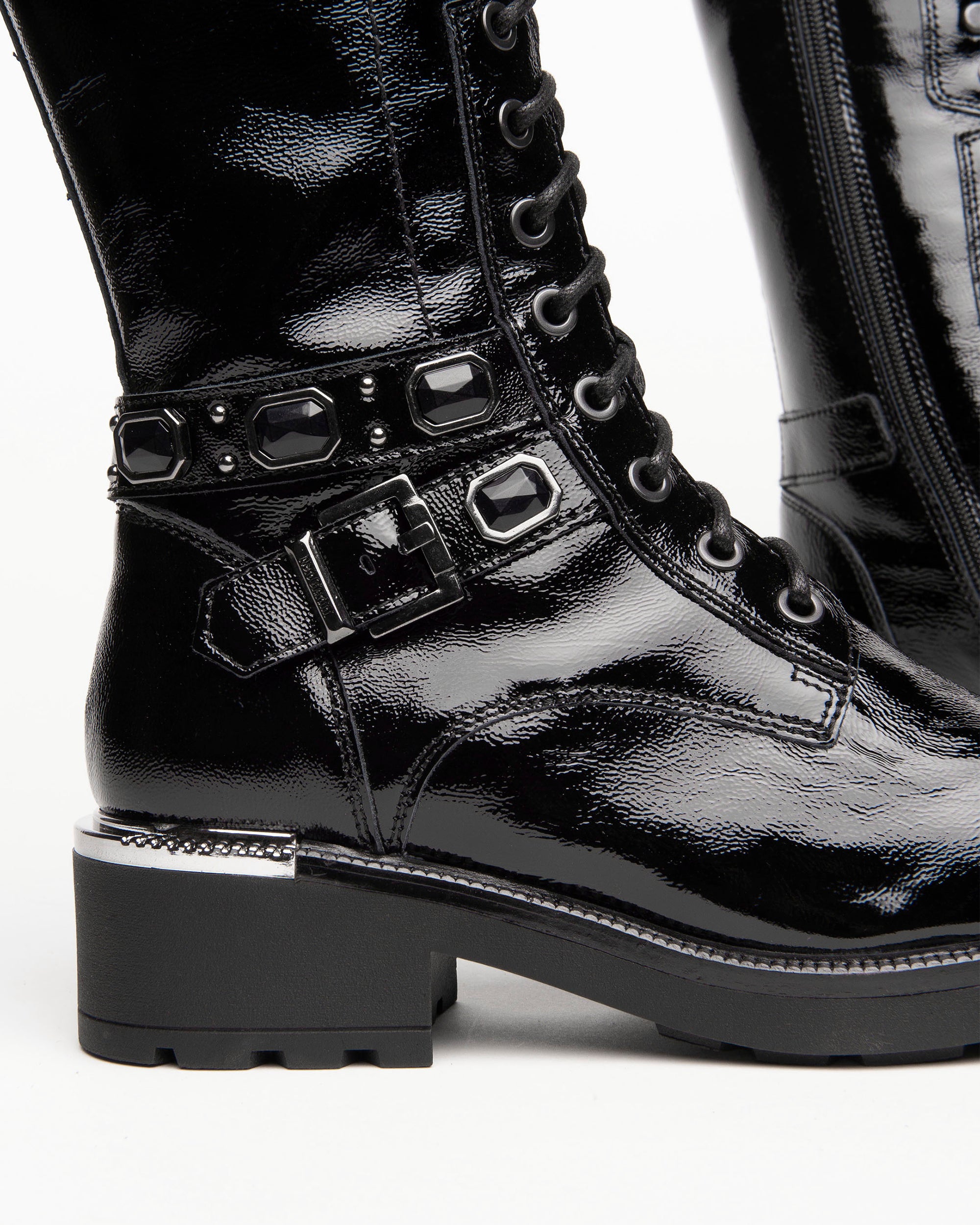 Women’s Patent Leather Boots