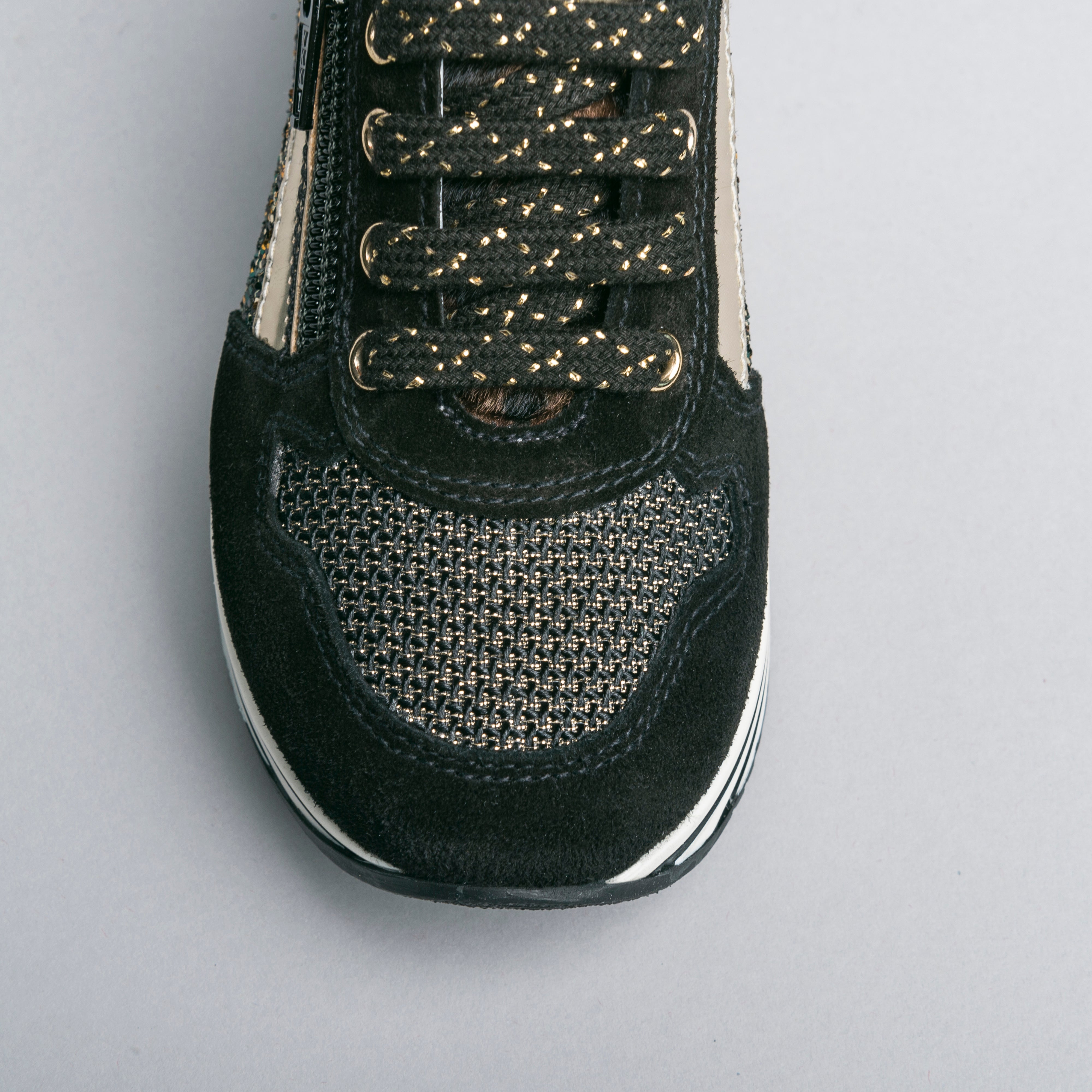 Sneakers Junior da Bambina in Camoscio e Tela