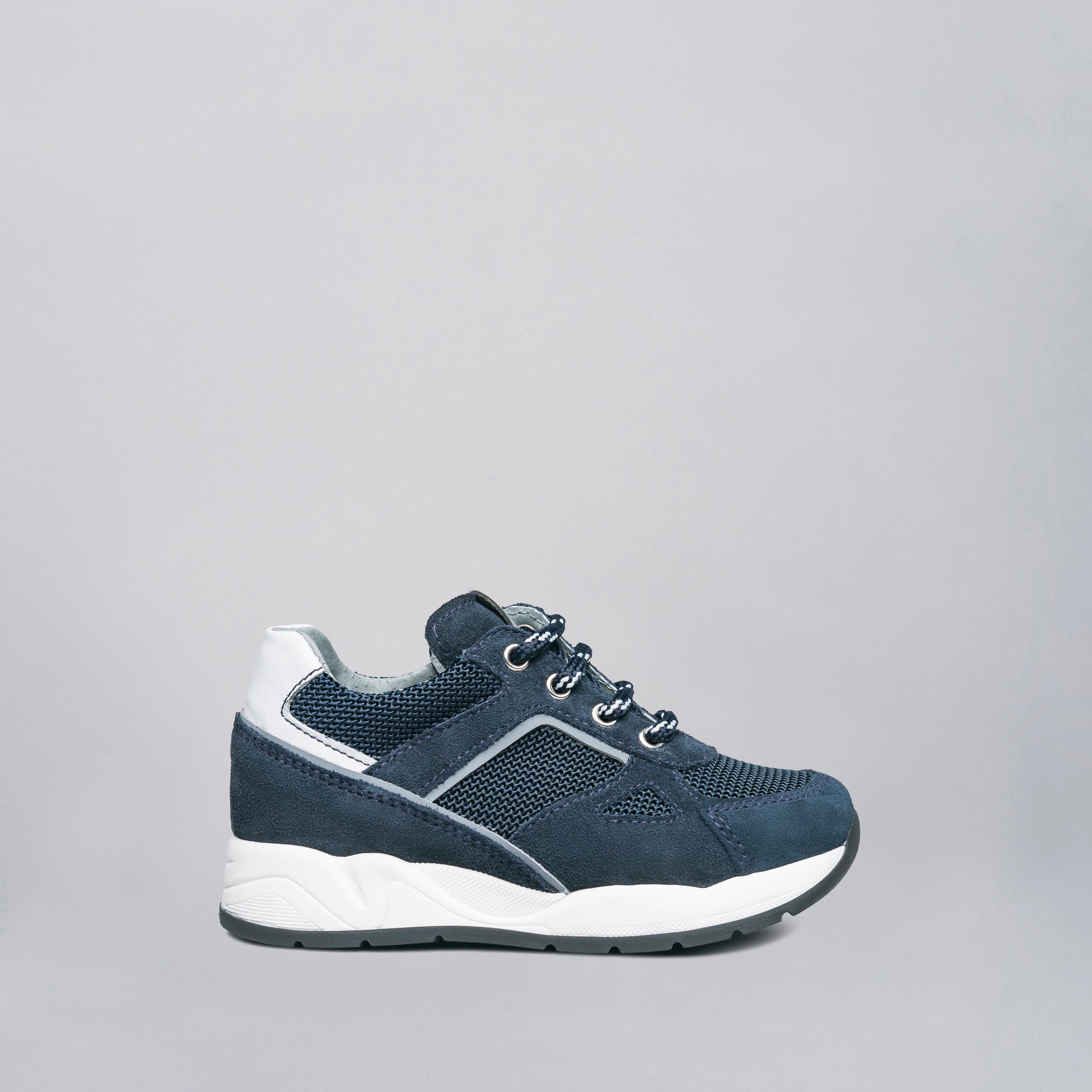 Sneakers Kids Bambino in Camoscio