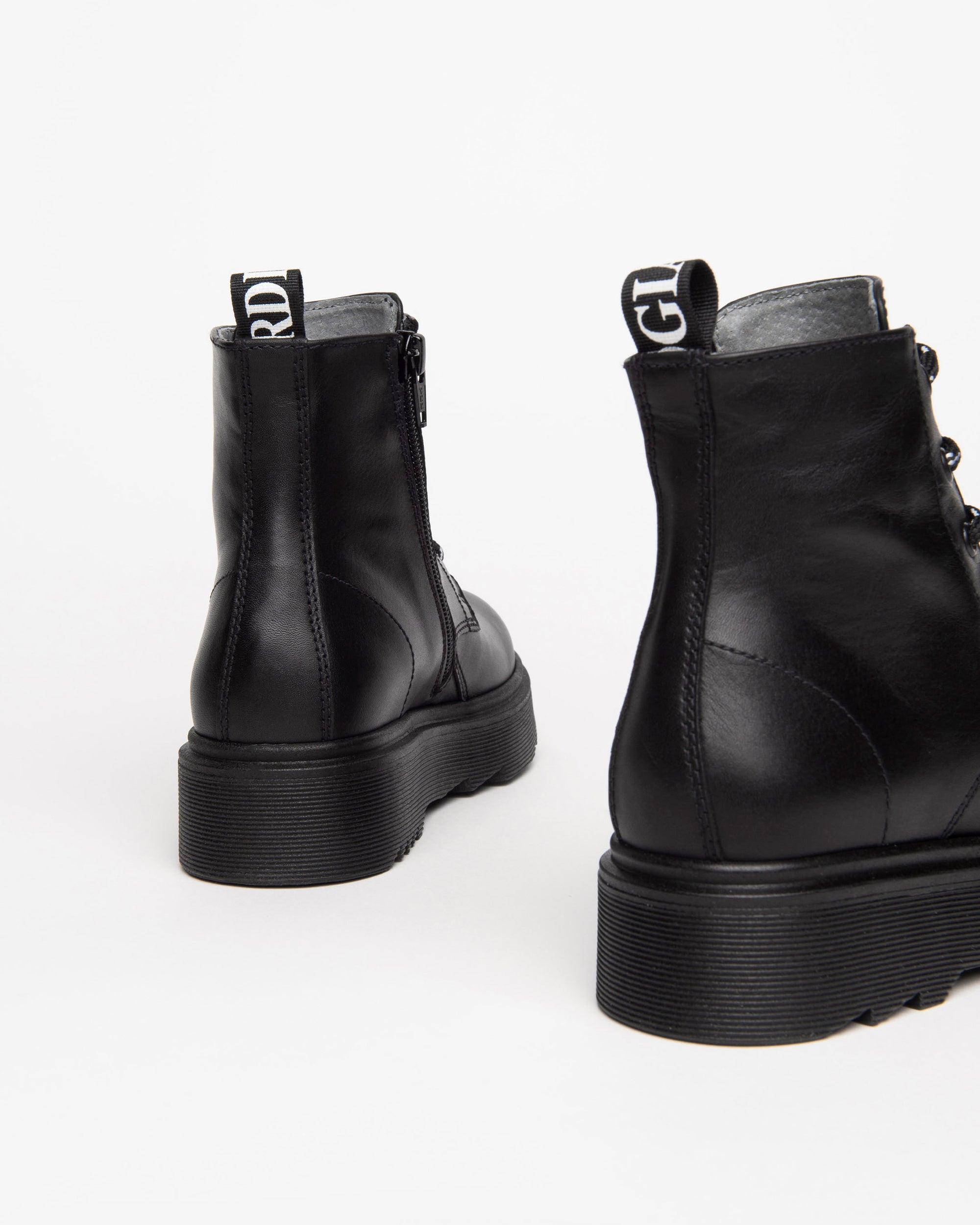 Botas militares Teen de Chica de Piel