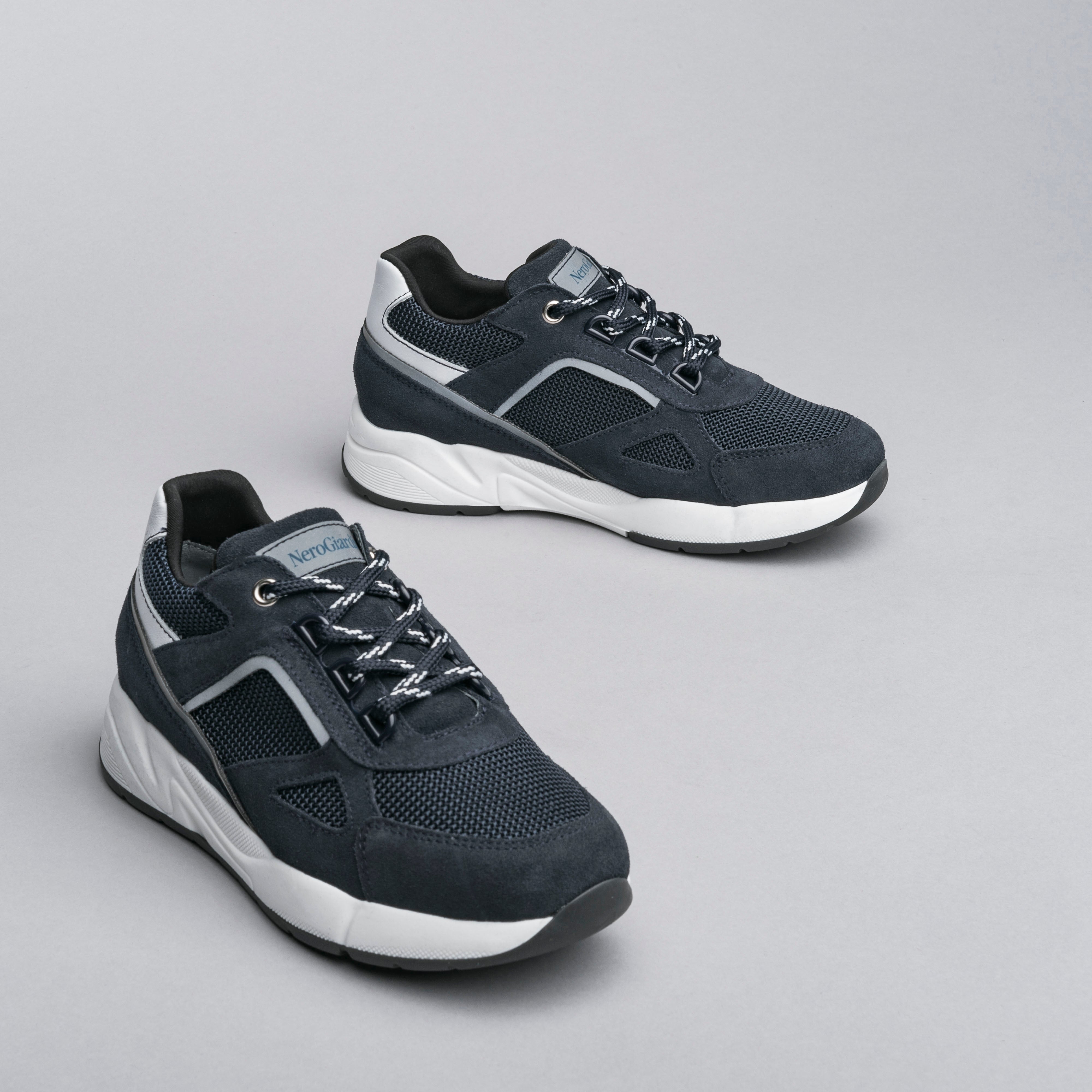 Sneakers Teen da Ragazzo in Camoscio e Tela