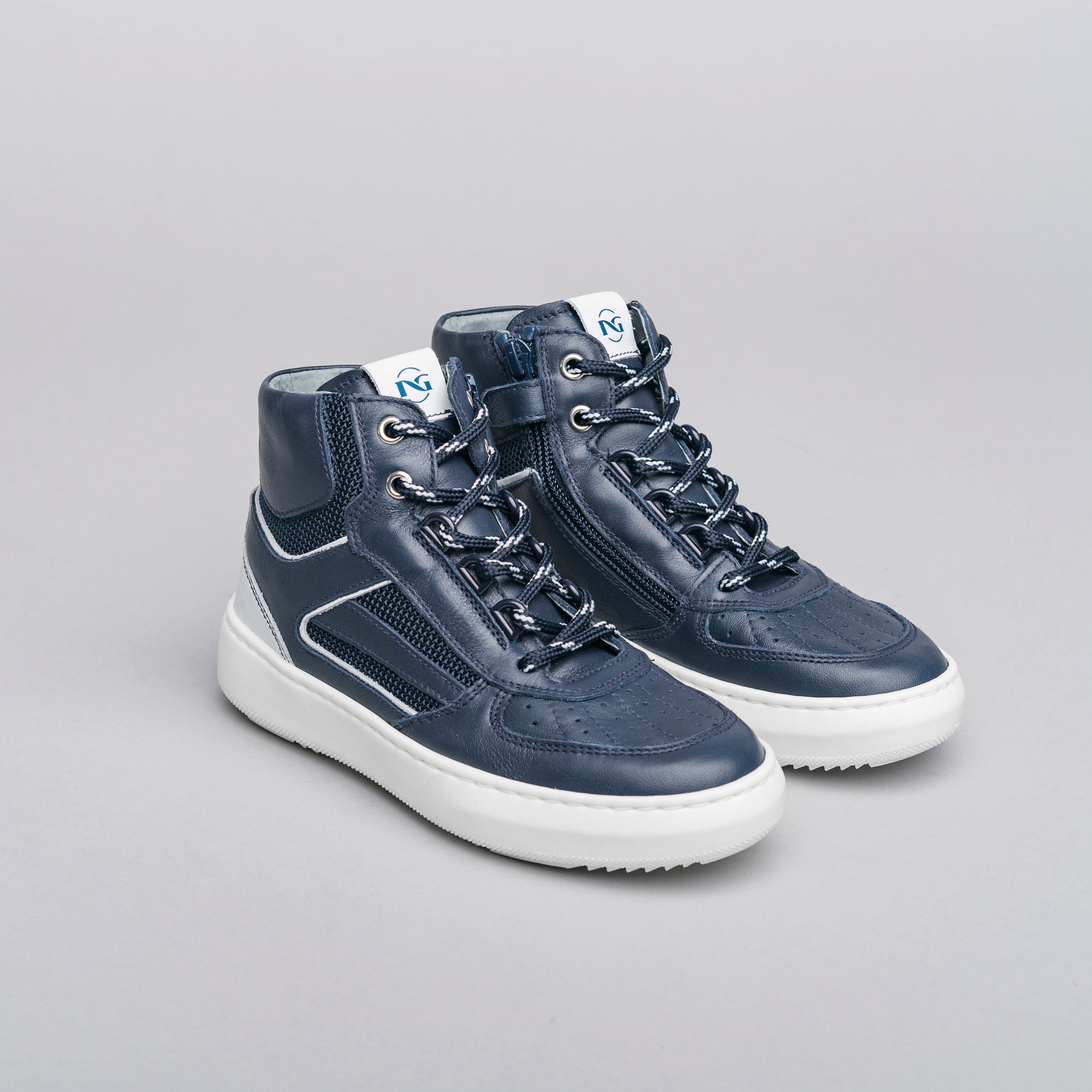 Sneakers Teen da Ragazzo in Pelle