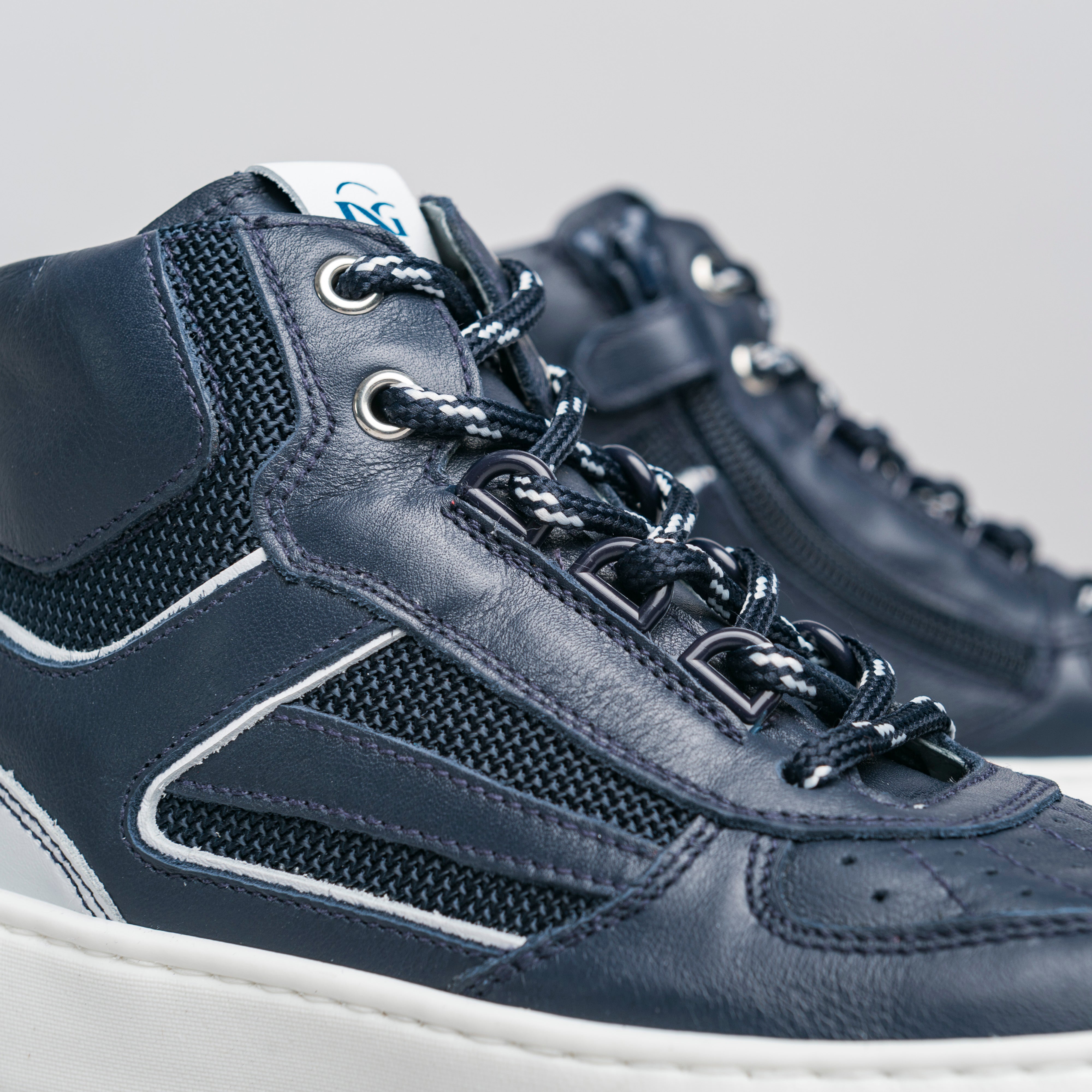 Sneakers Teen da Ragazzo in Pelle
