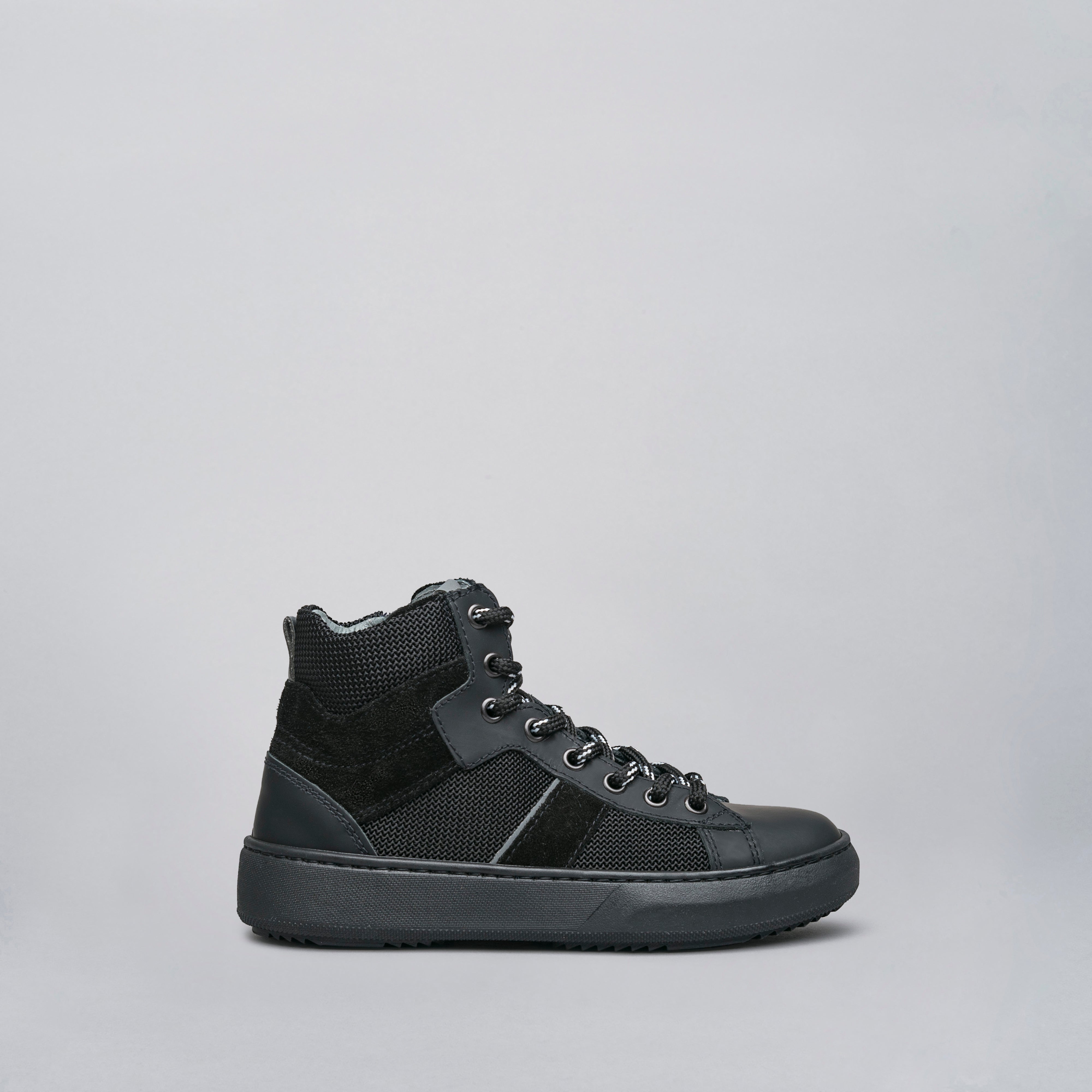 Sneakers Teen da Ragazzo in Pelle e Tela
