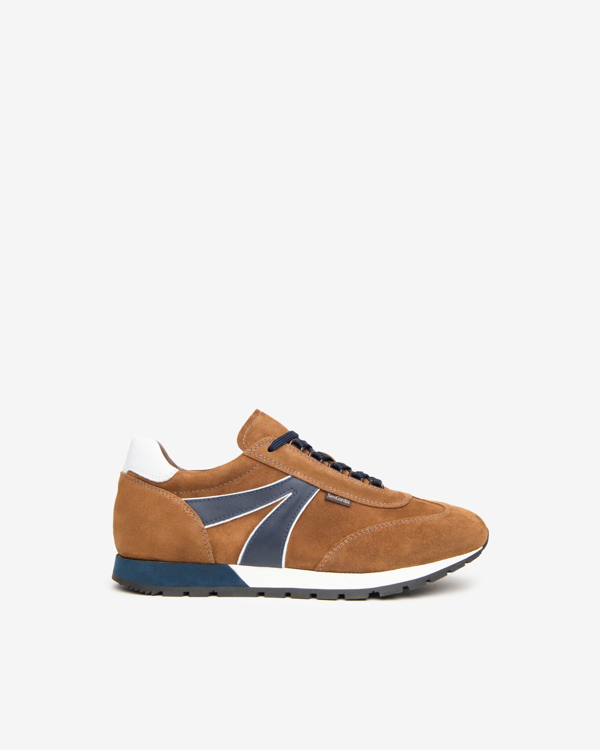 Sneakers Homme en Cuir Velours