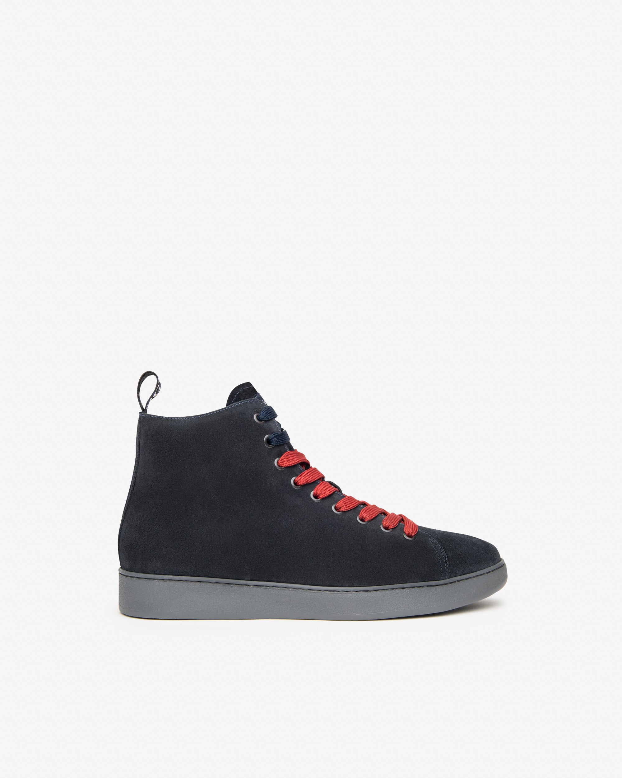 Sneakers Montantes Homme en Cuir velours