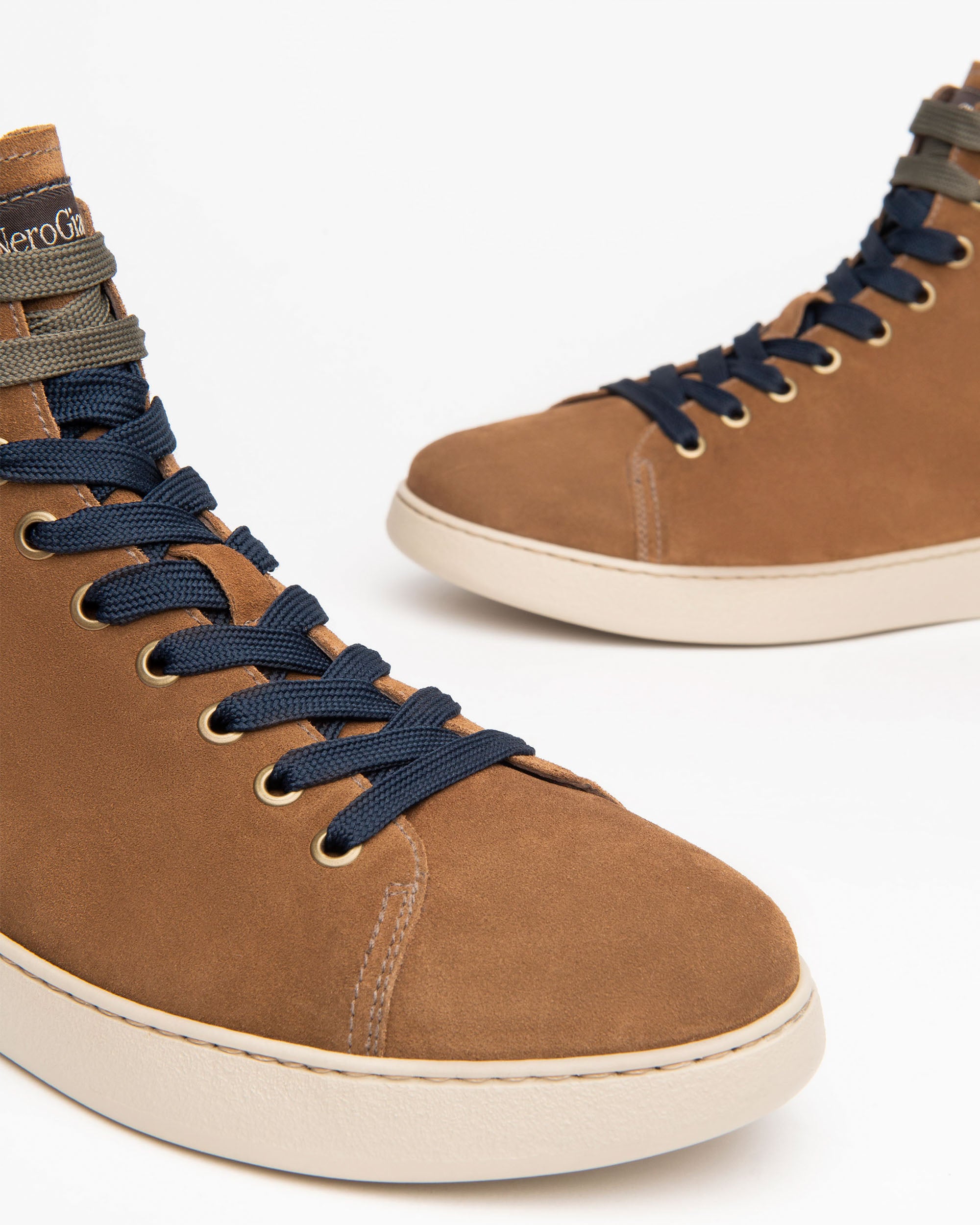 Men’s High-top Suede Sneakers