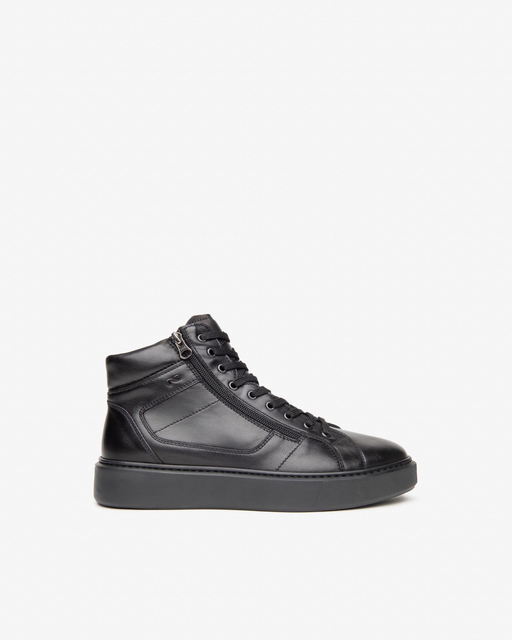 Men’s high top leather sneakers