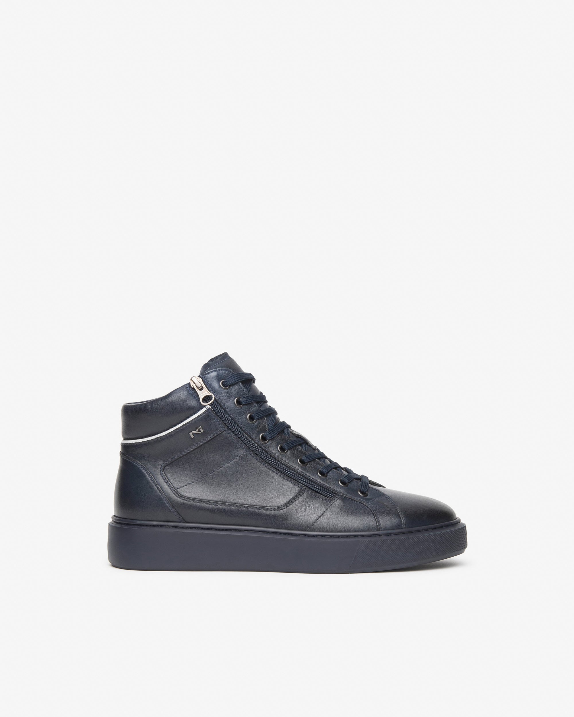 Men’s high top leather sneakers