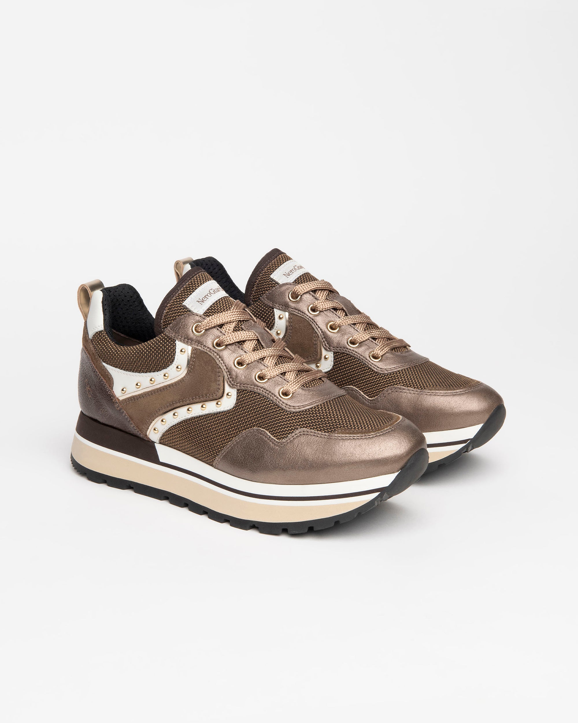 Sneakers Donna in Pelle e Camoscio