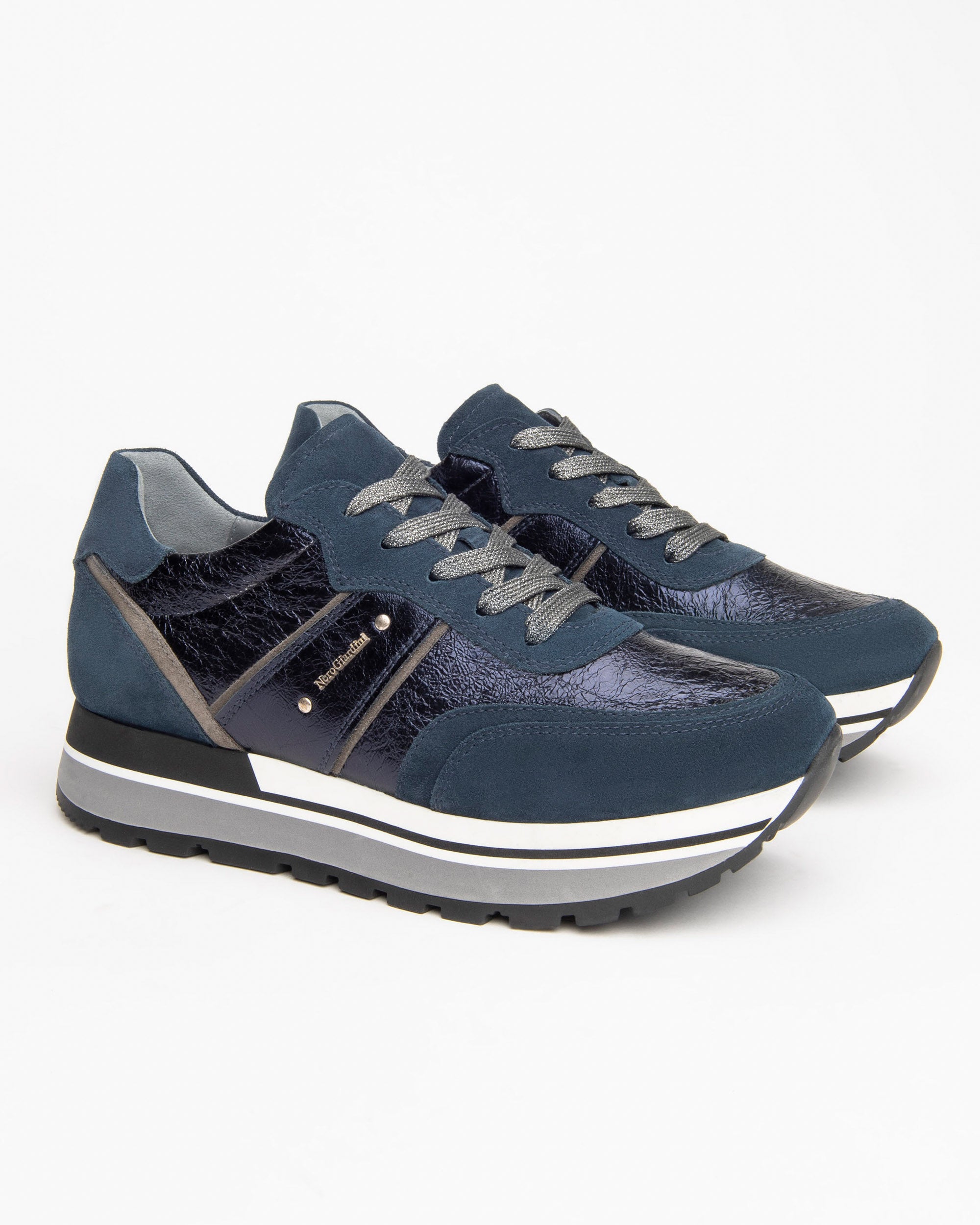 Sneakers Donna in Pelle e Camoscio