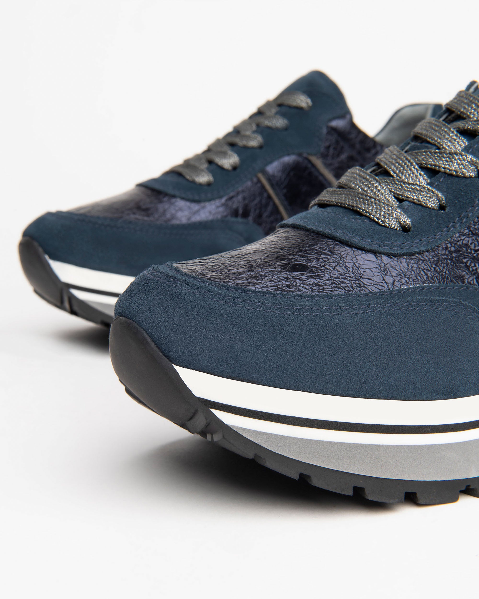 Sneakers Donna in Pelle e Camoscio