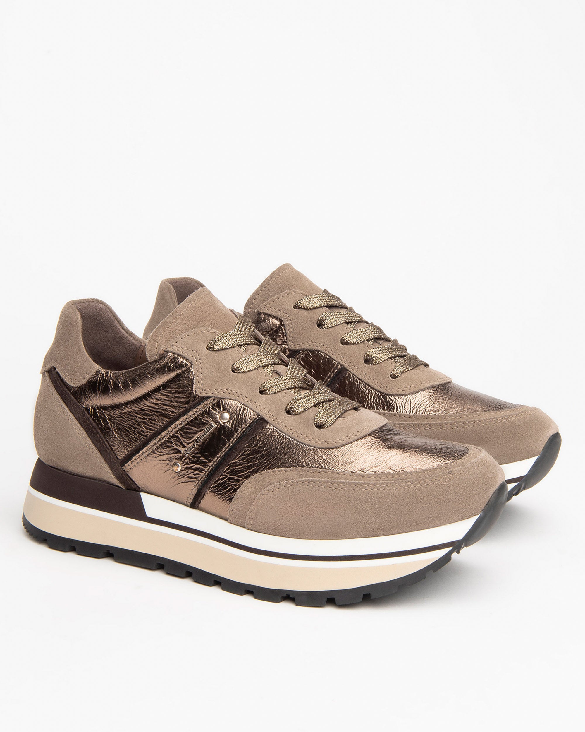 Sneakers Donna in Pelle e Camoscio