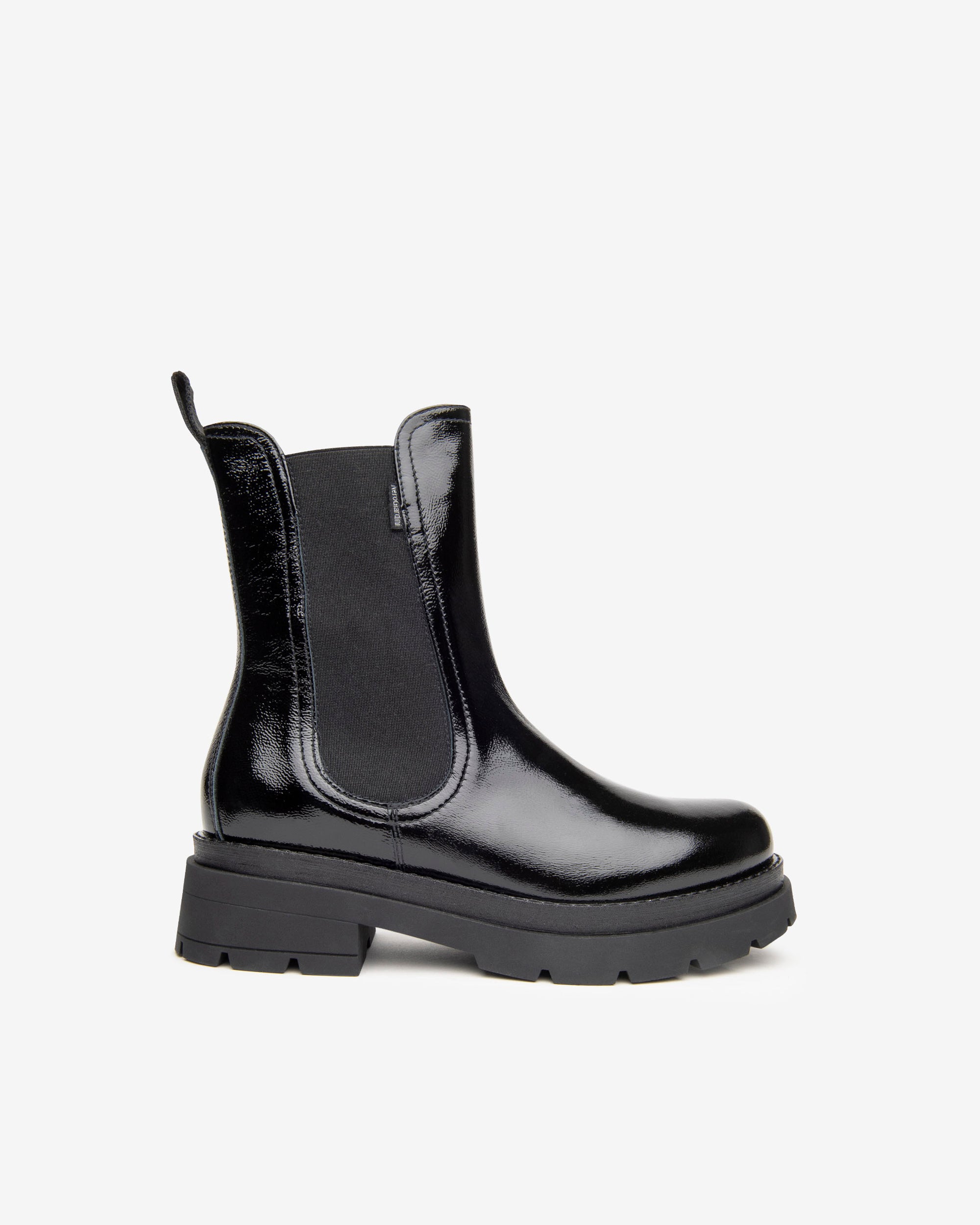 Women’s Patent Chelsea Boots
