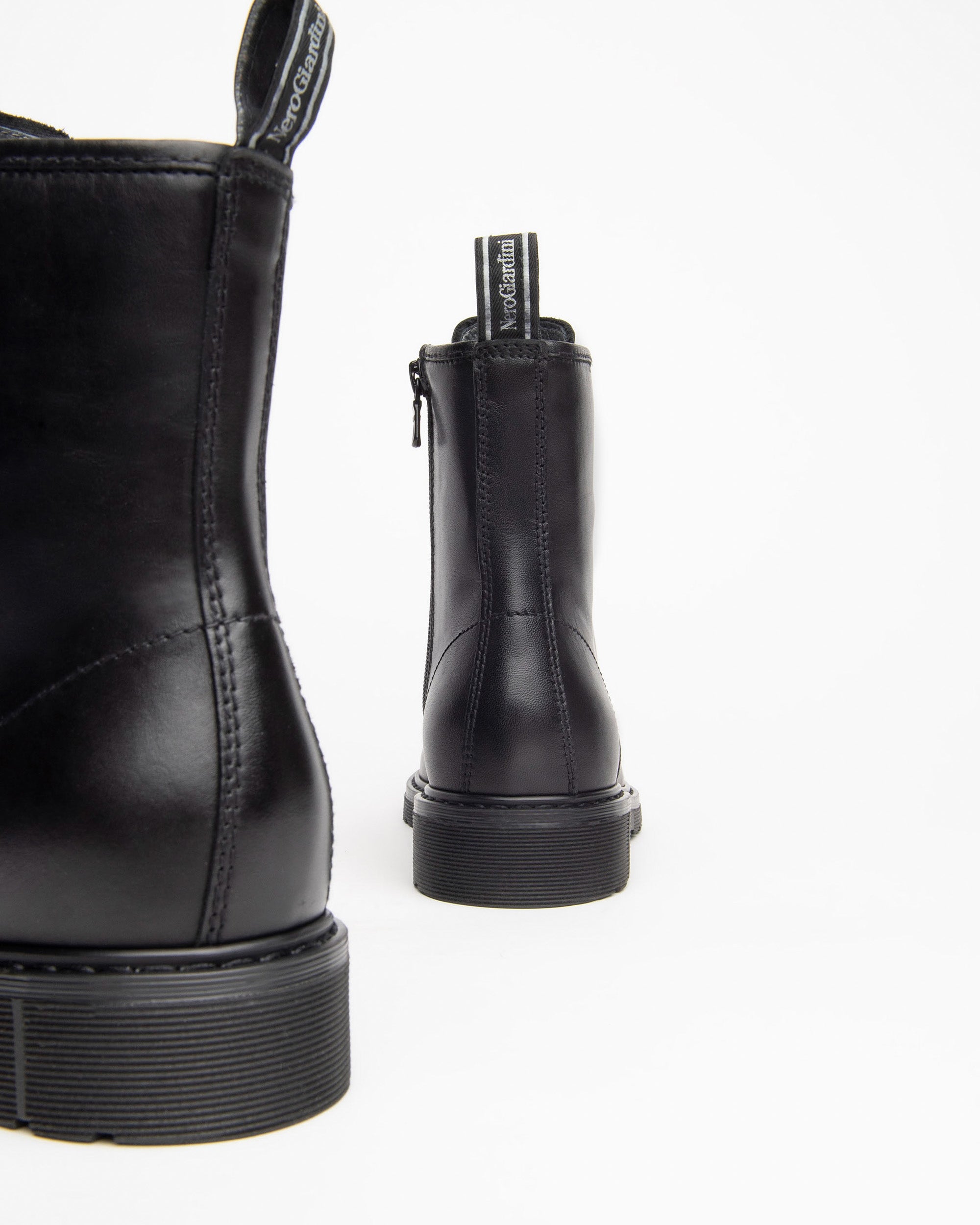 Women’s Leather Combat Boots