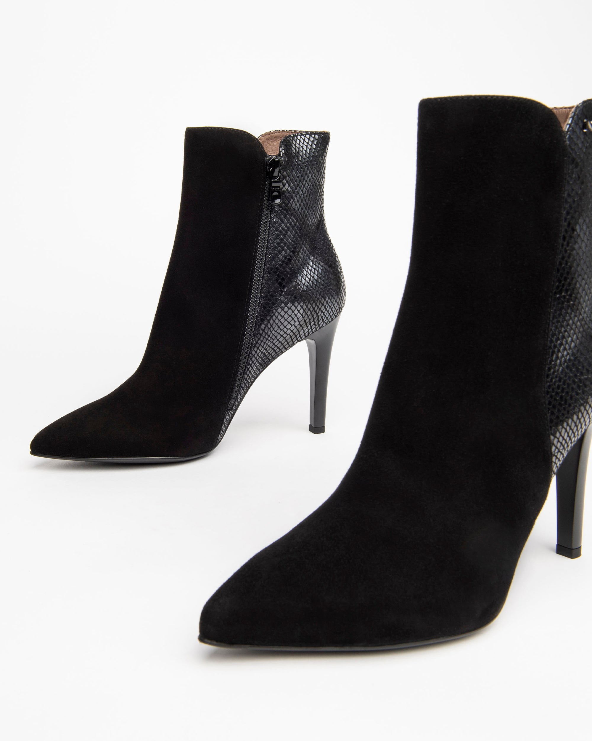 Women’s Leather and Suede Ankle Boots
