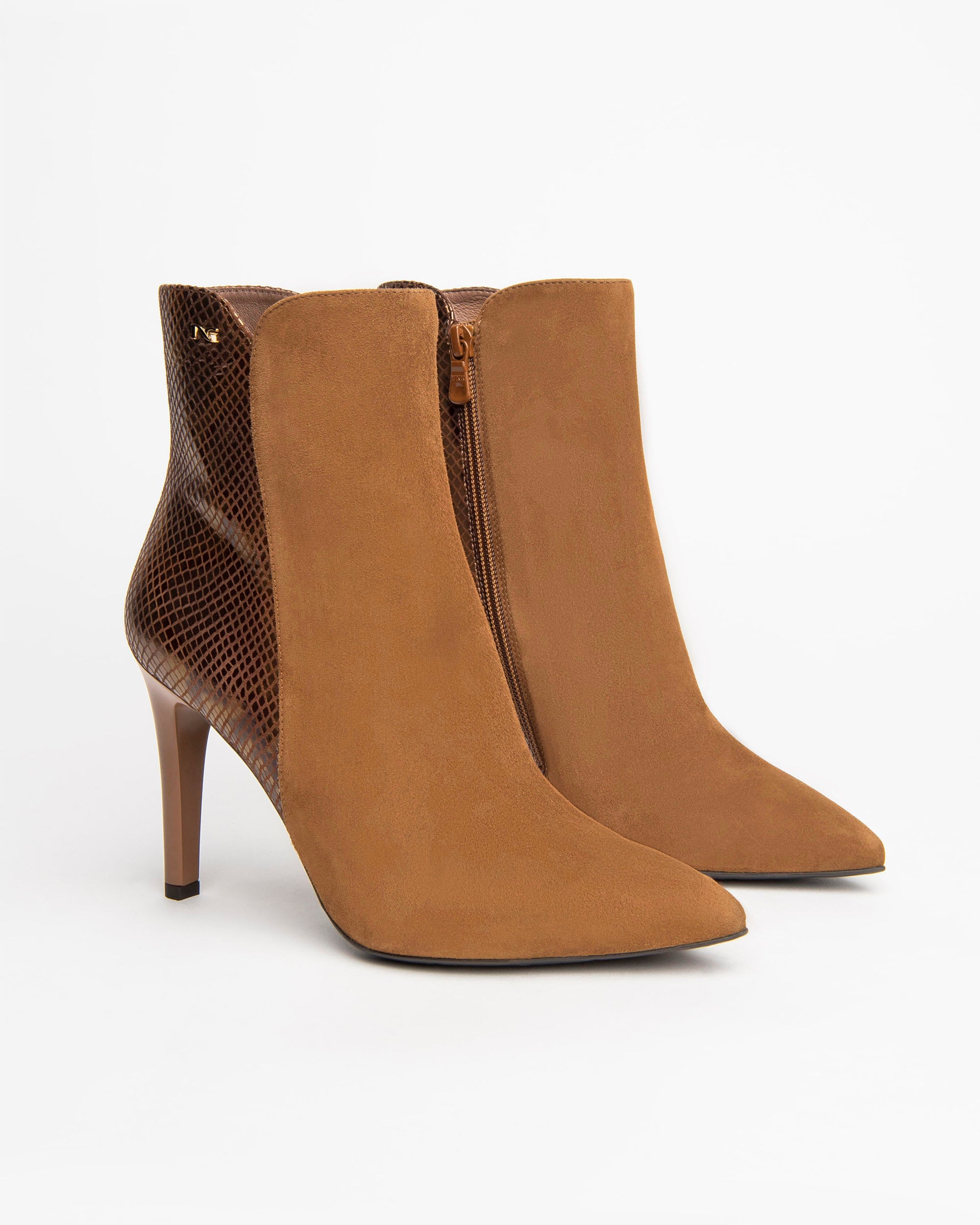 Women’s Leather and Suede Ankle Boots