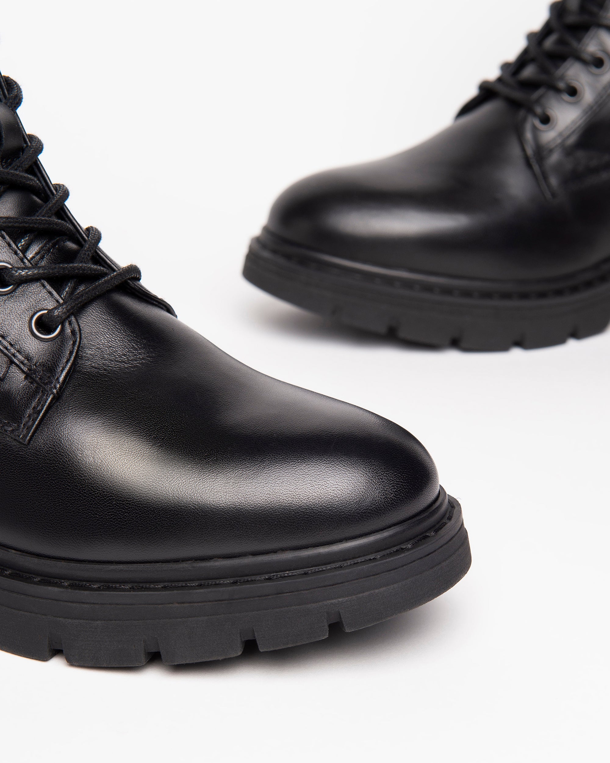 Women’s Leather Combat Boots