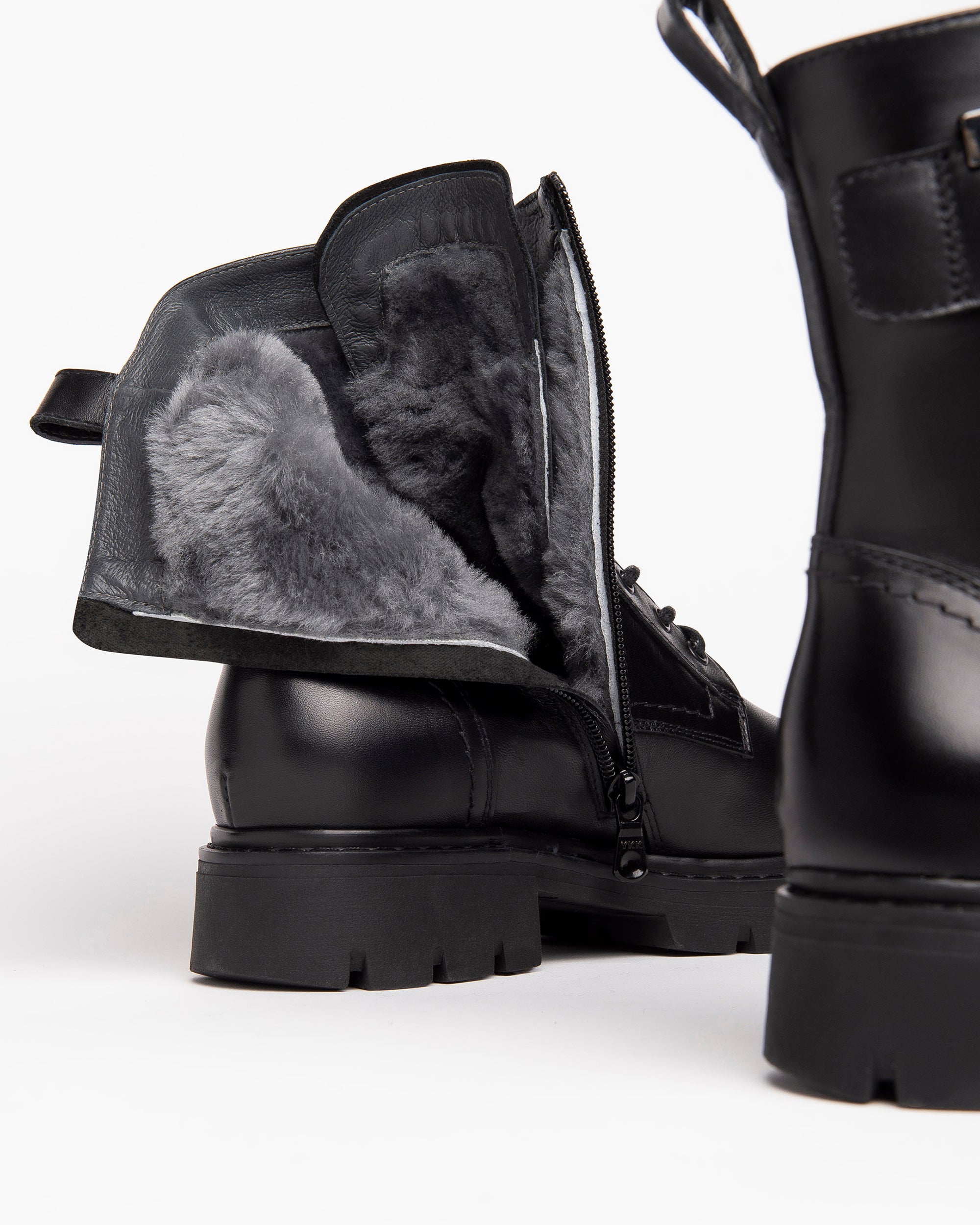 Women’s Leather Combat Boots