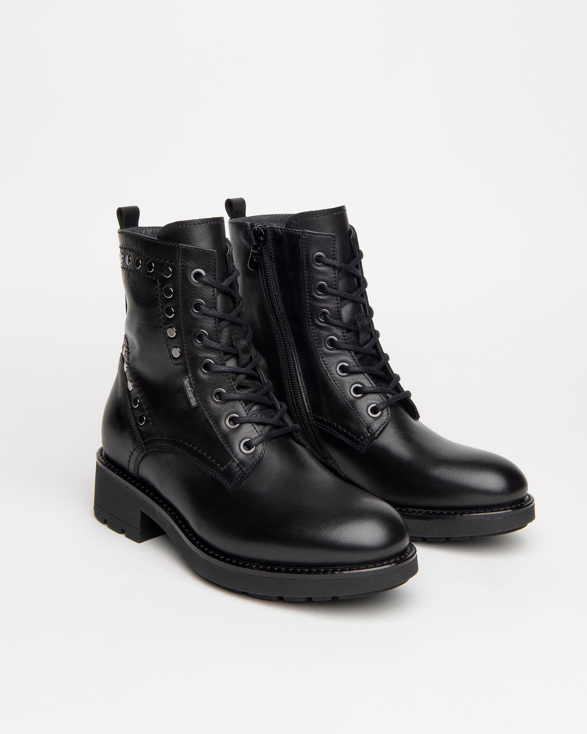 Women’s Leather Combat Boots