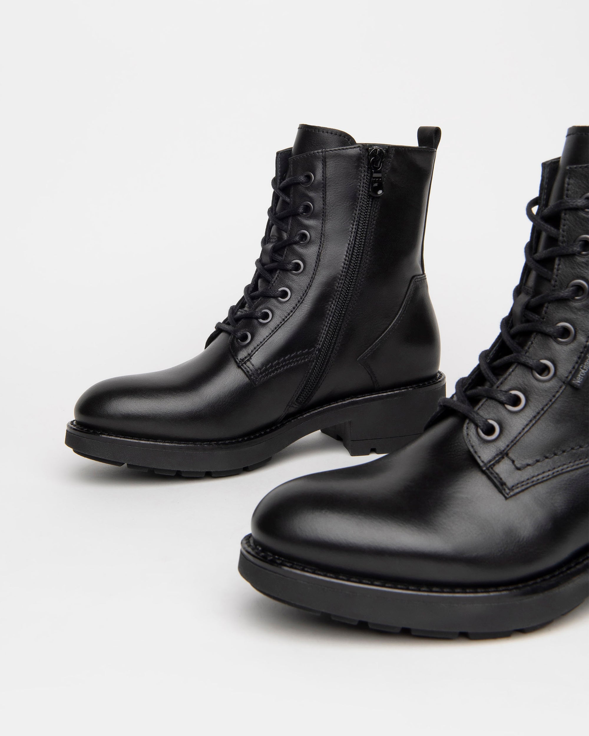 Women’s Leather Combat Boots