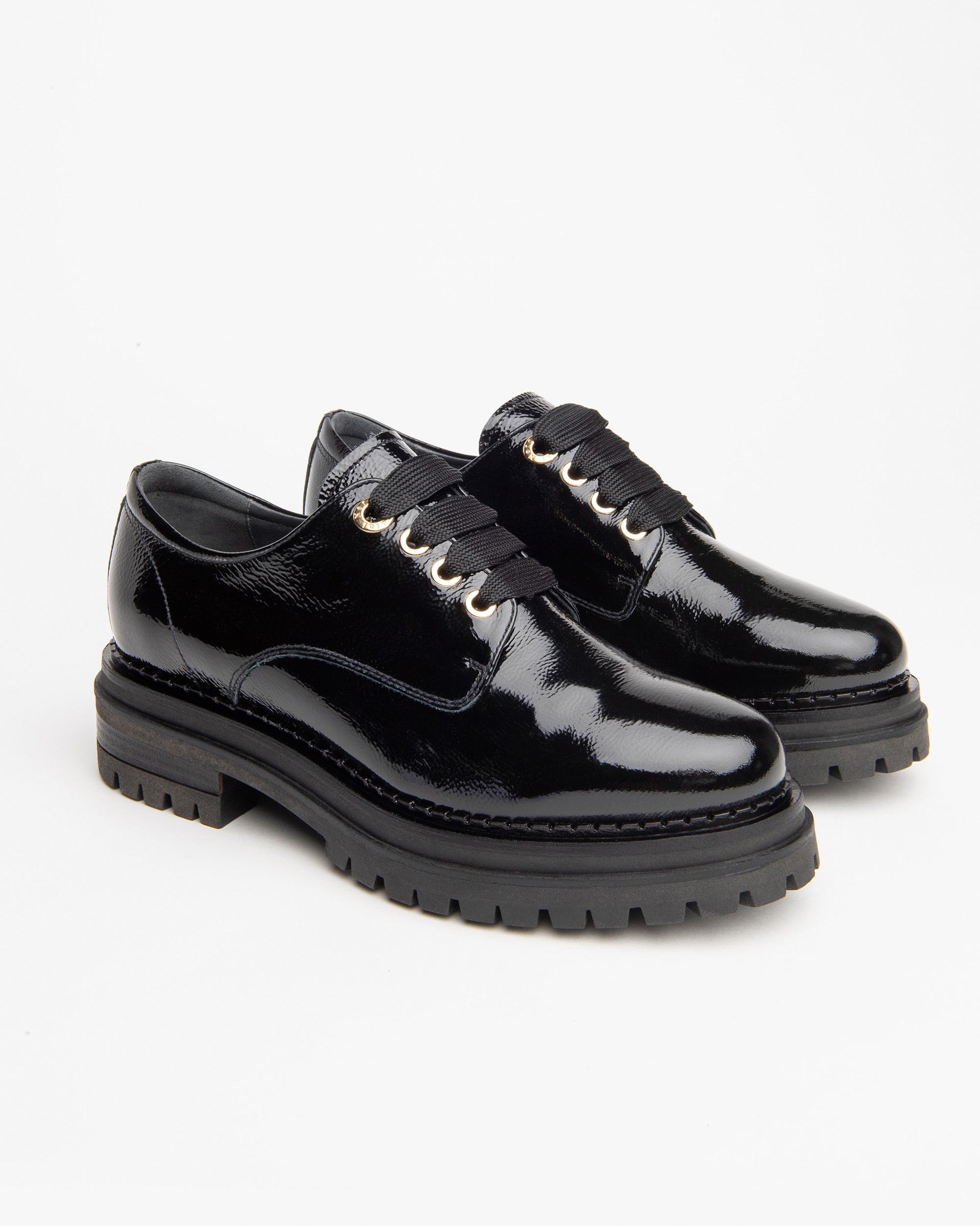 Stringate Donna in Vernice