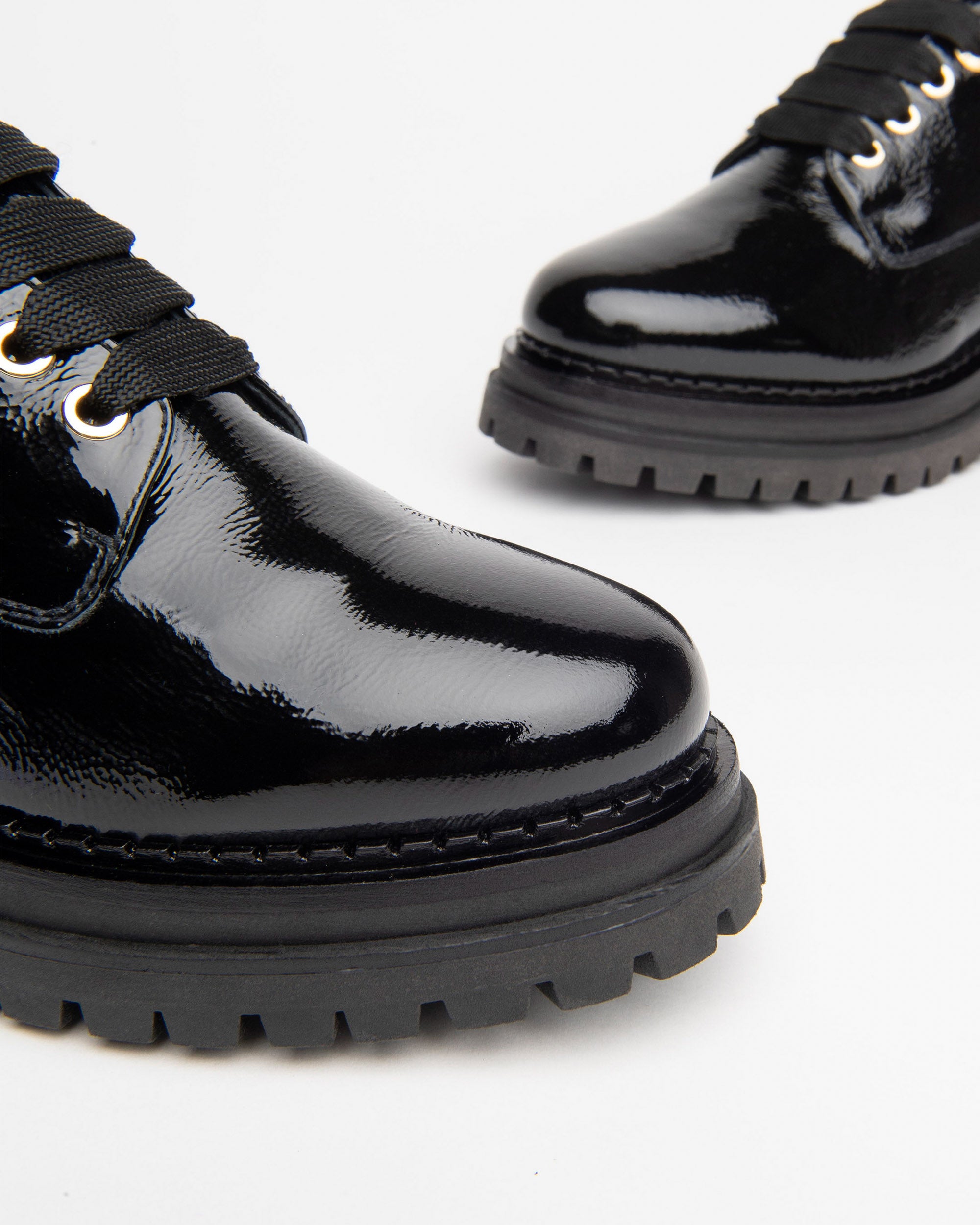 Stringate Donna in Vernice