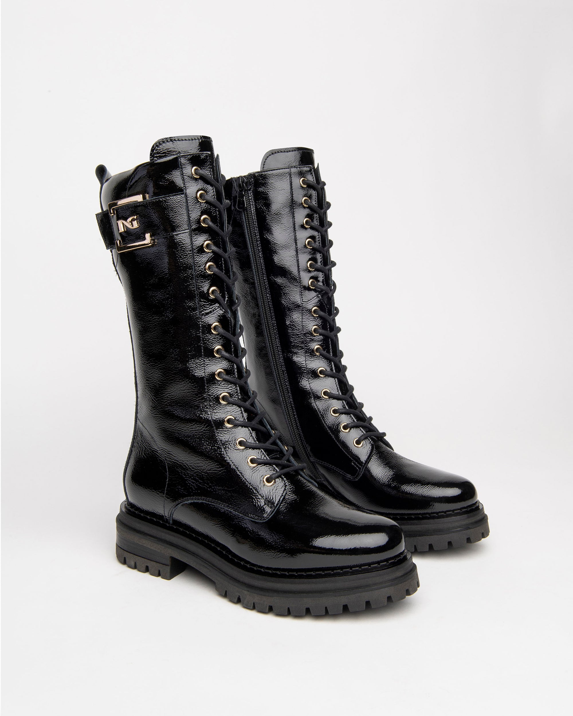 Women’s Patent Leather Boots