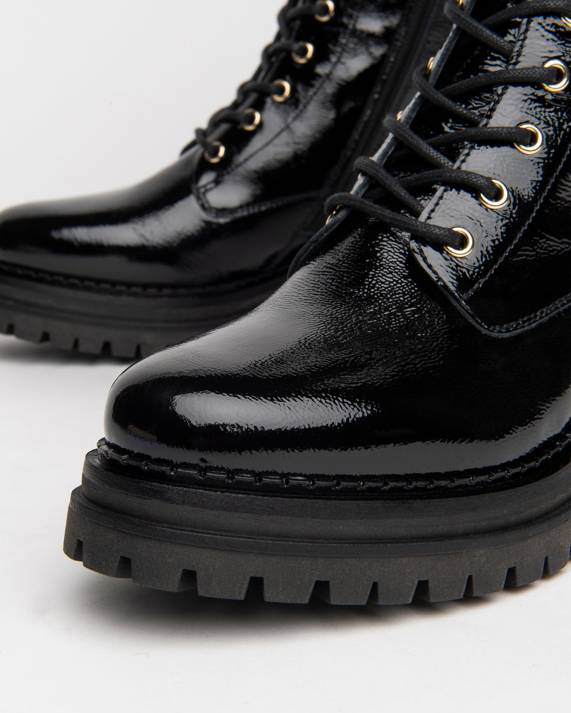 Women’s Patent Leather Boots