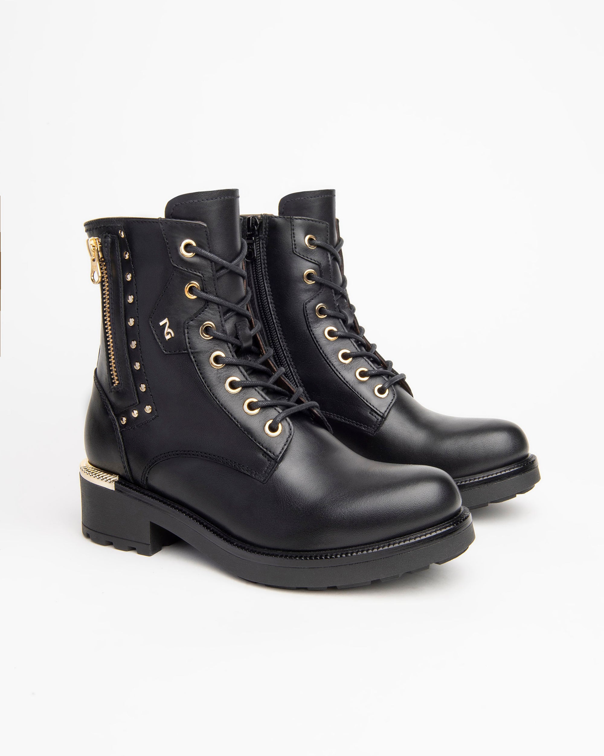 Women’s Leather Combat Boots