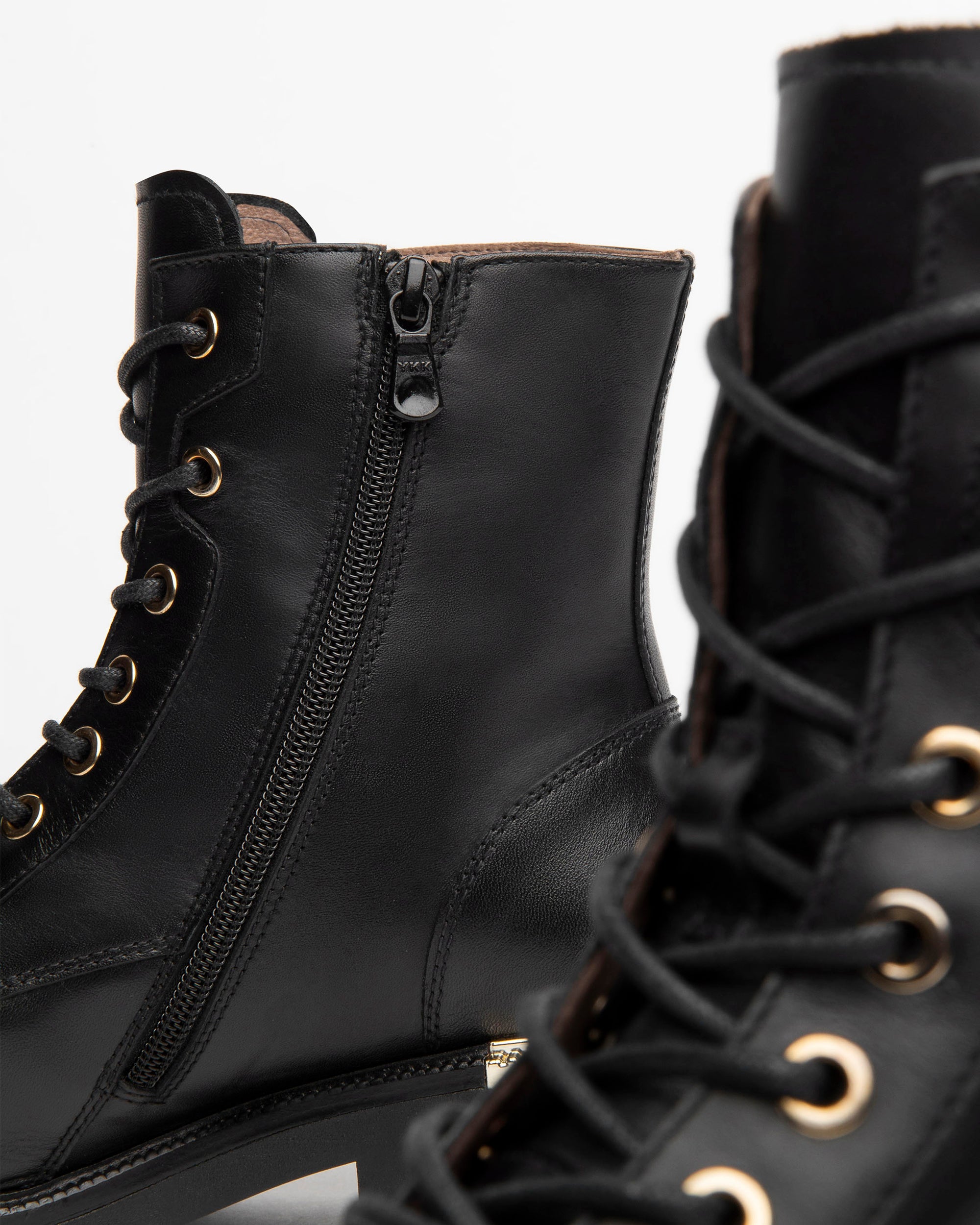 Women’s Leather Combat Boots
