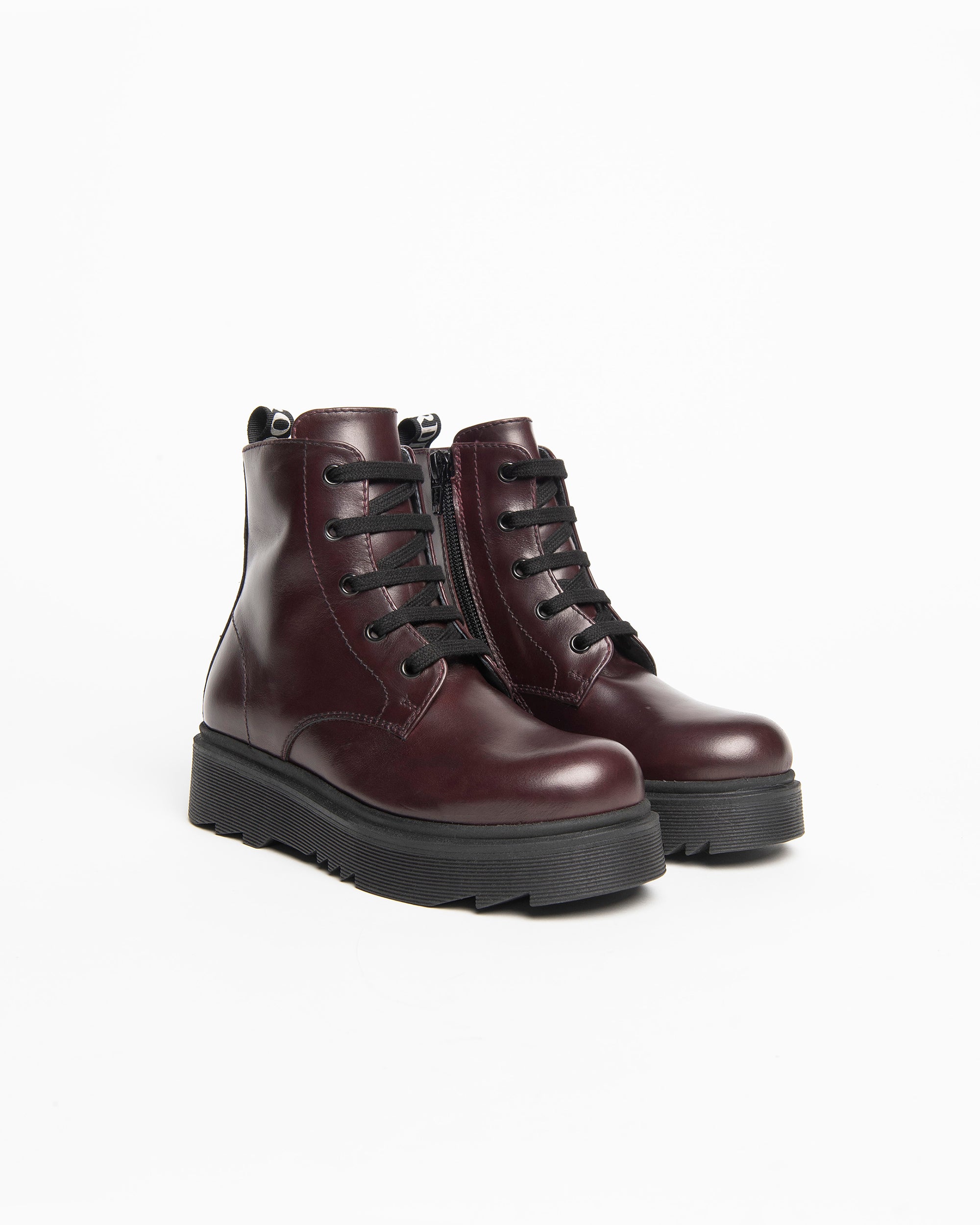 Botas militares Teen de Chica de Piel