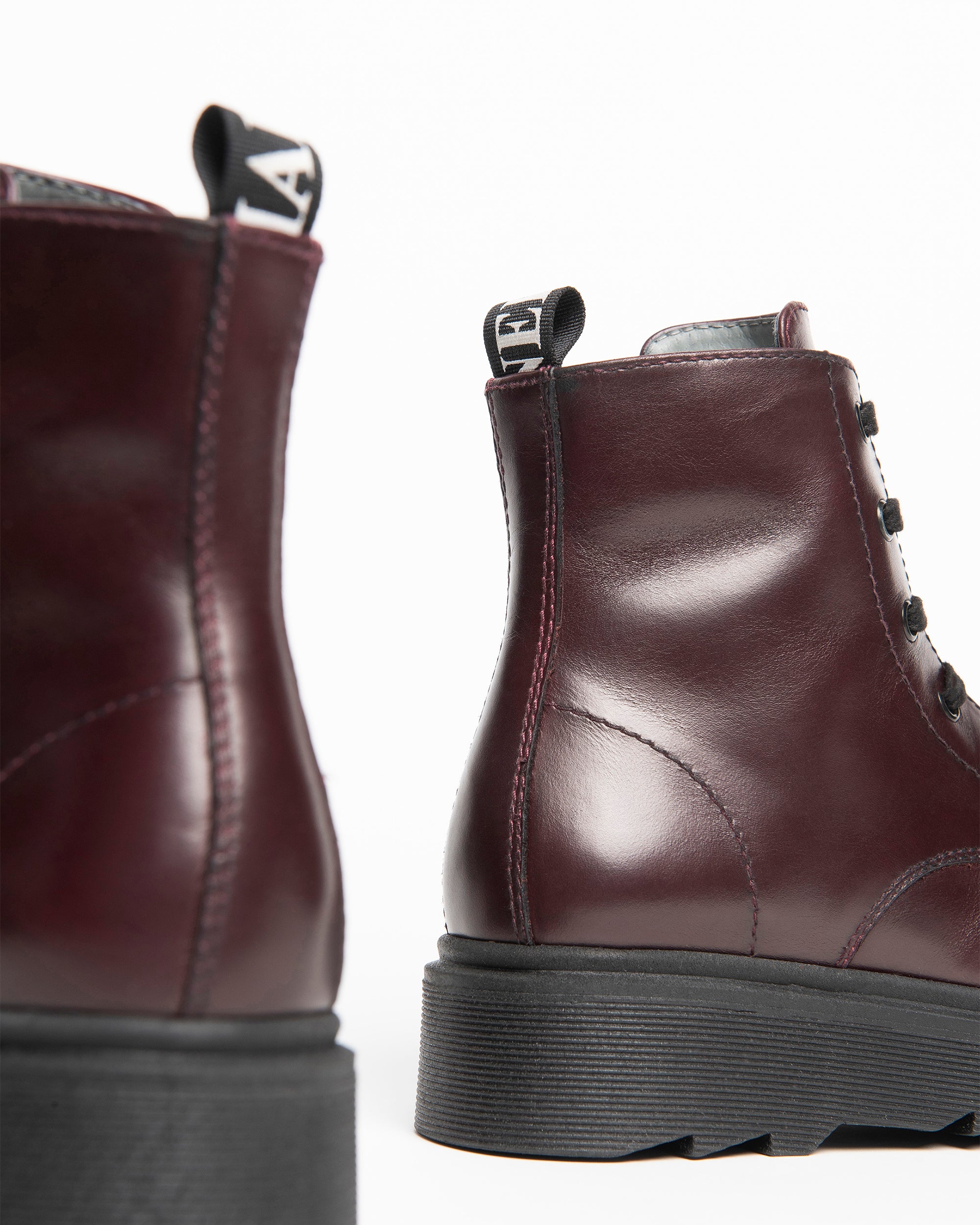 Botas militares Teen de Chica de Piel