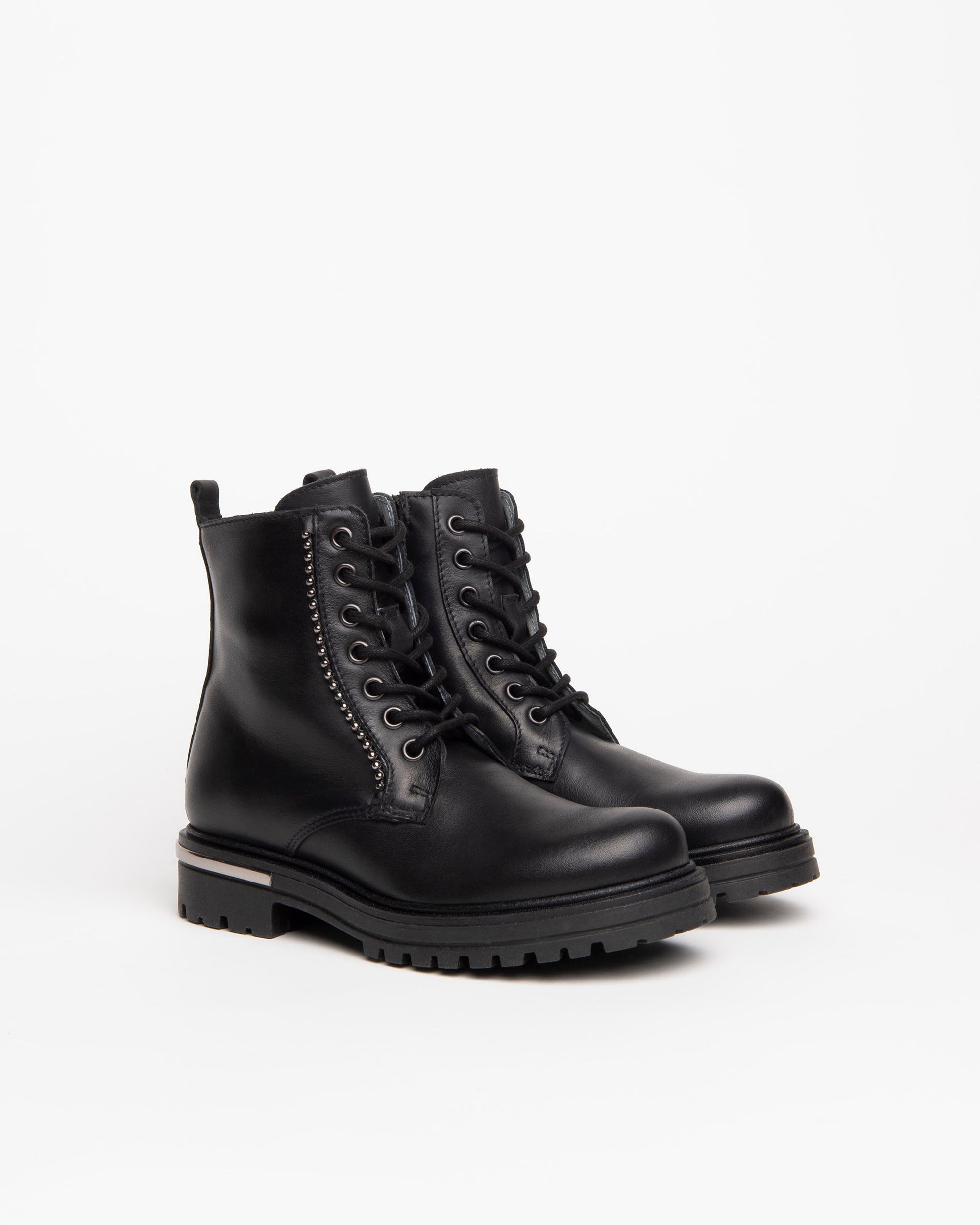 Botas militares Teen de Chica de Piel