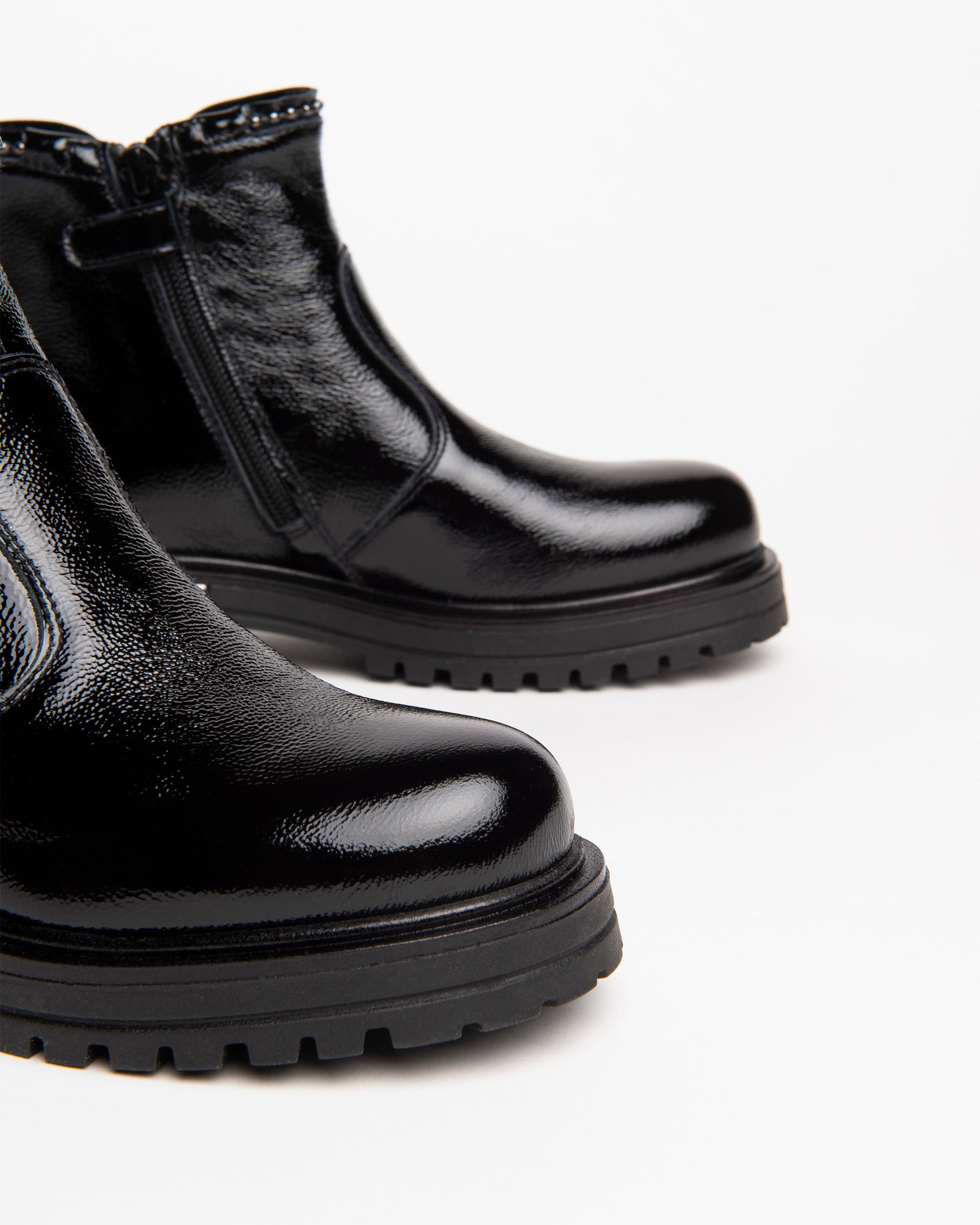 Teen Girls’ Lackleder-Stiefeletten