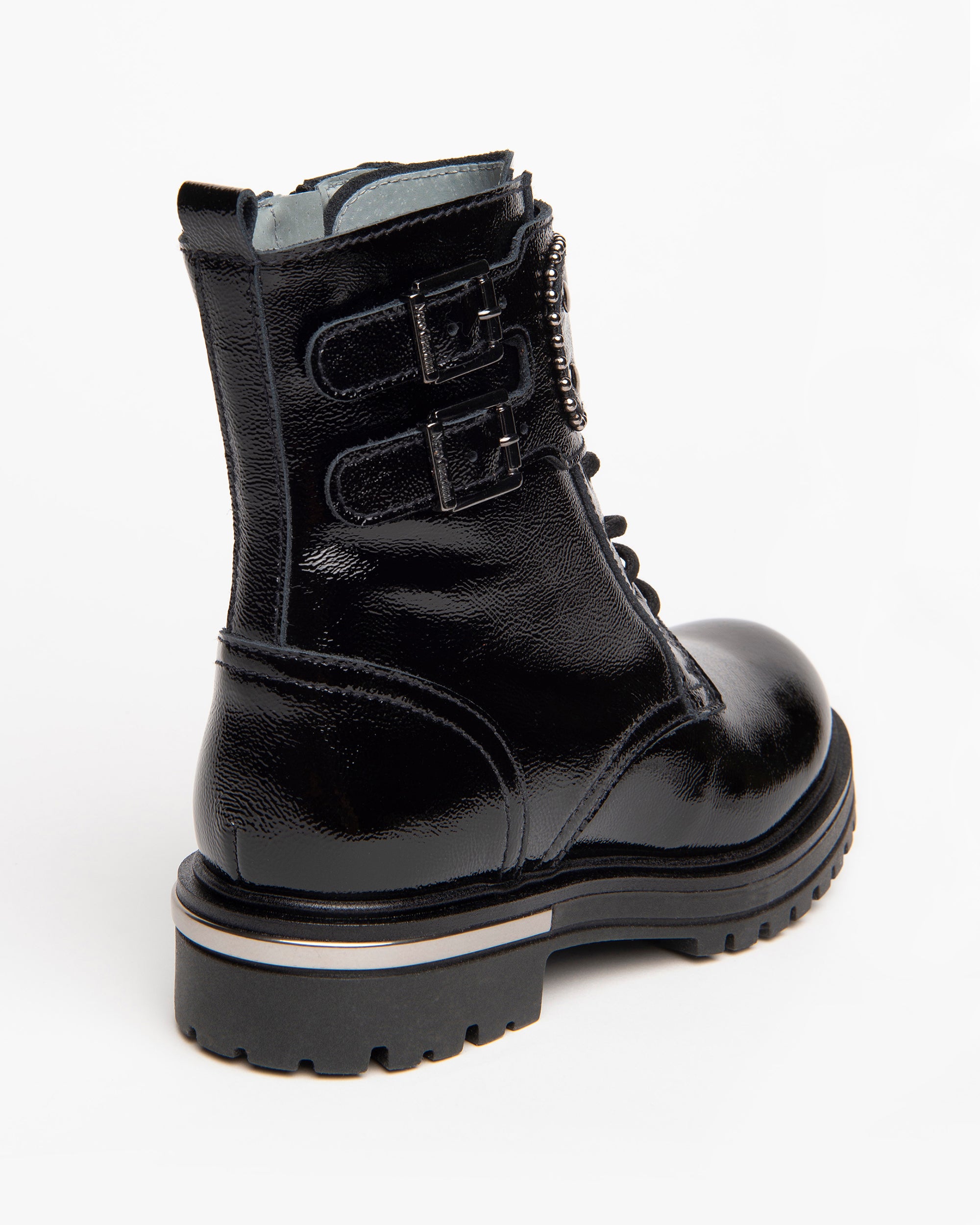 Teen Girls’ Lackleder-Schnürstiefel